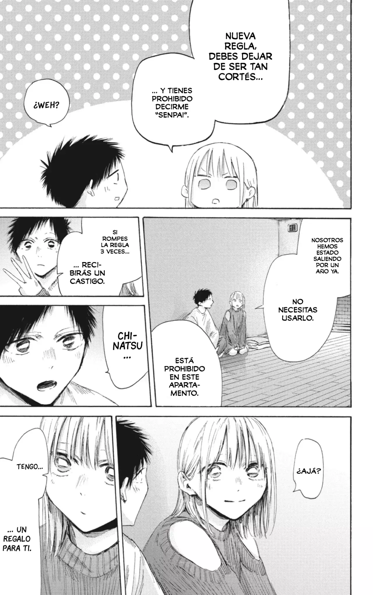 Ao no Hako Capitulo 196: Te quiero página 4