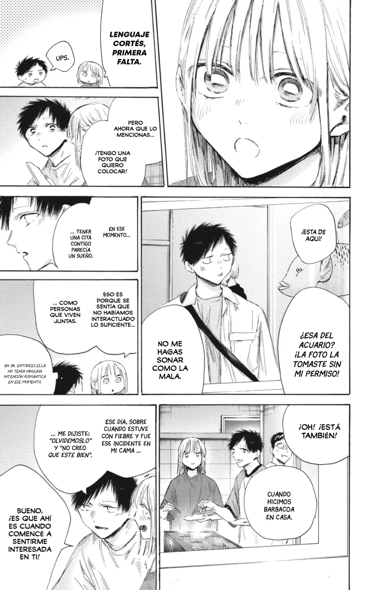 Ao no Hako Capitulo 196: Te quiero página 6