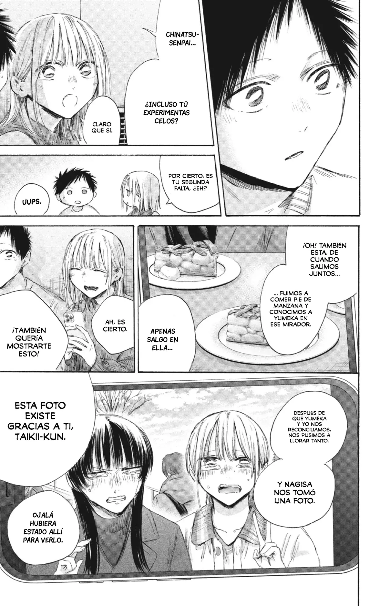Ao no Hako Capitulo 196: Te quiero página 8