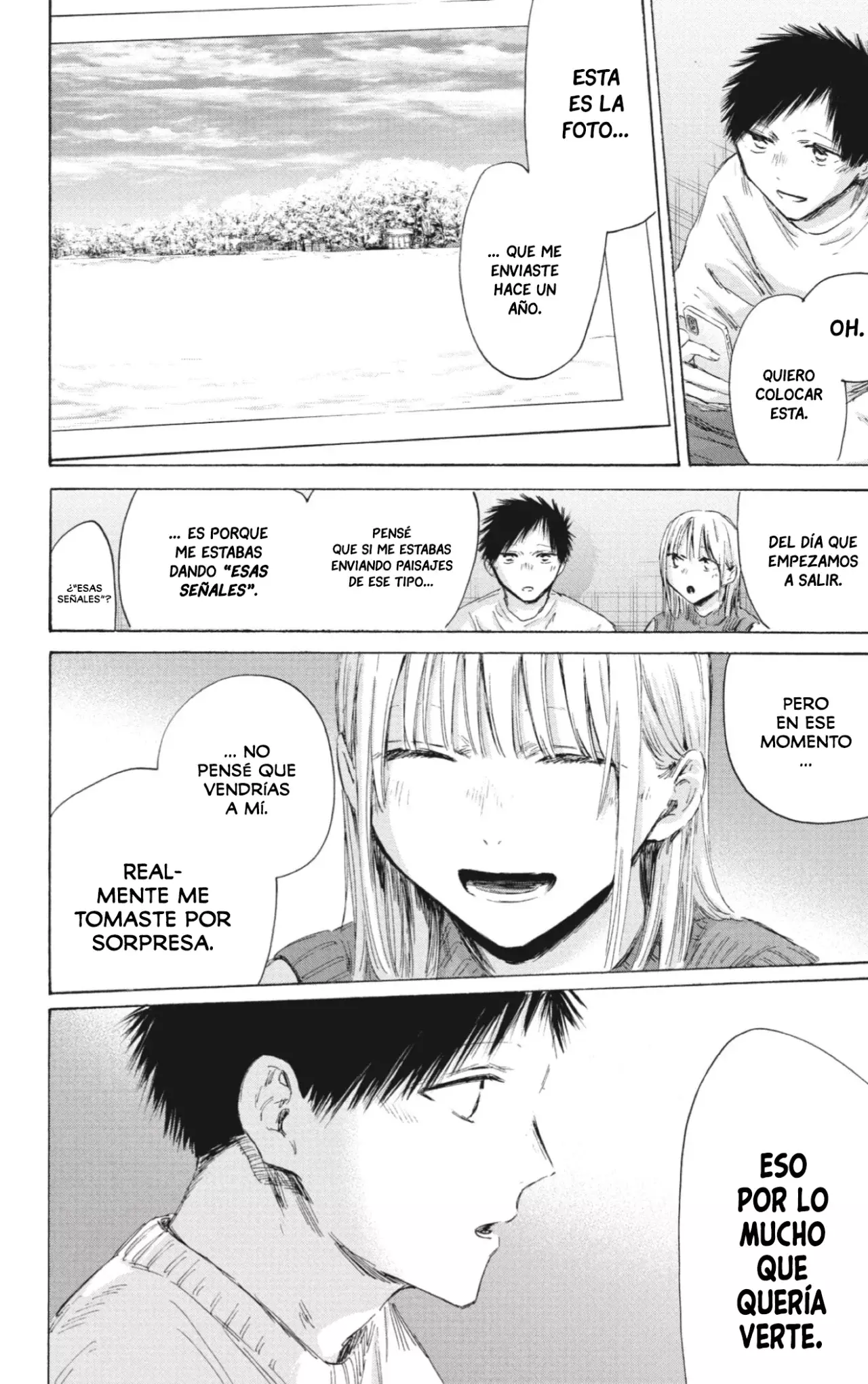Ao no Hako Capitulo 196: Te quiero página 9