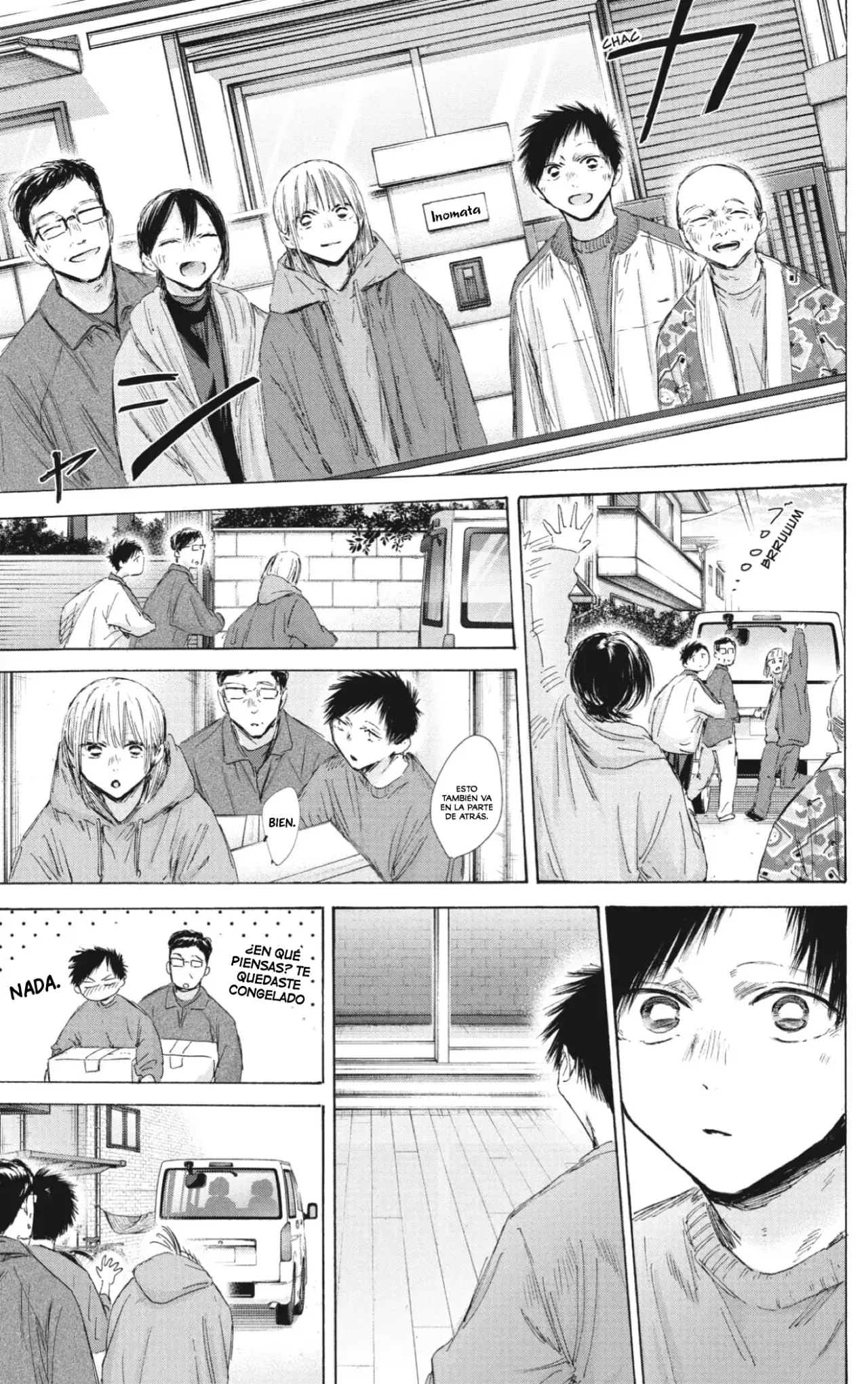 Ao no Hako Capitulo 197: Tomarlo con calma página 8