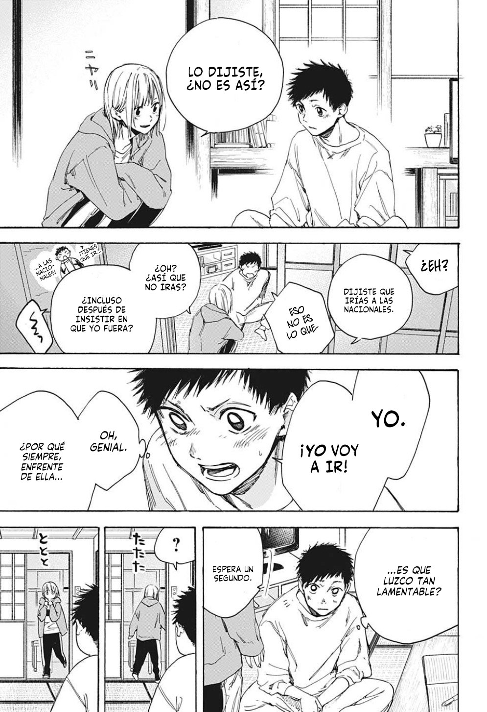 Ao no Hako Capitulo 2: Tienes que ir a las nacionales página 22