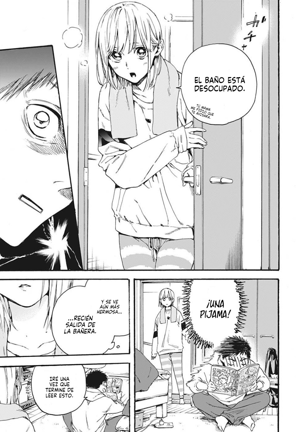 Ao no Hako Capitulo 2: Tienes que ir a las nacionales página 6