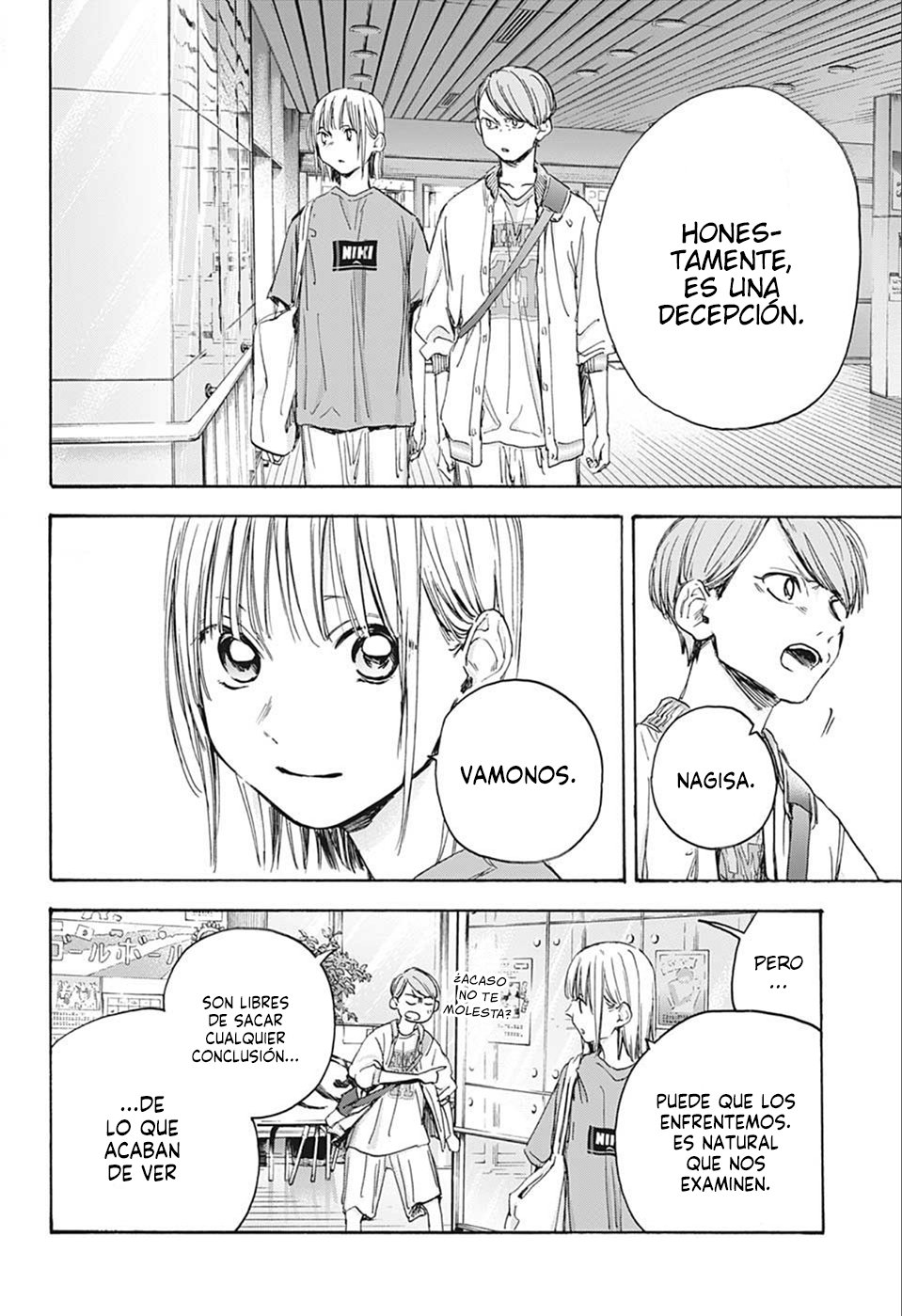 Ao no Hako Capitulo 20: Escuchando a escondidas página 10