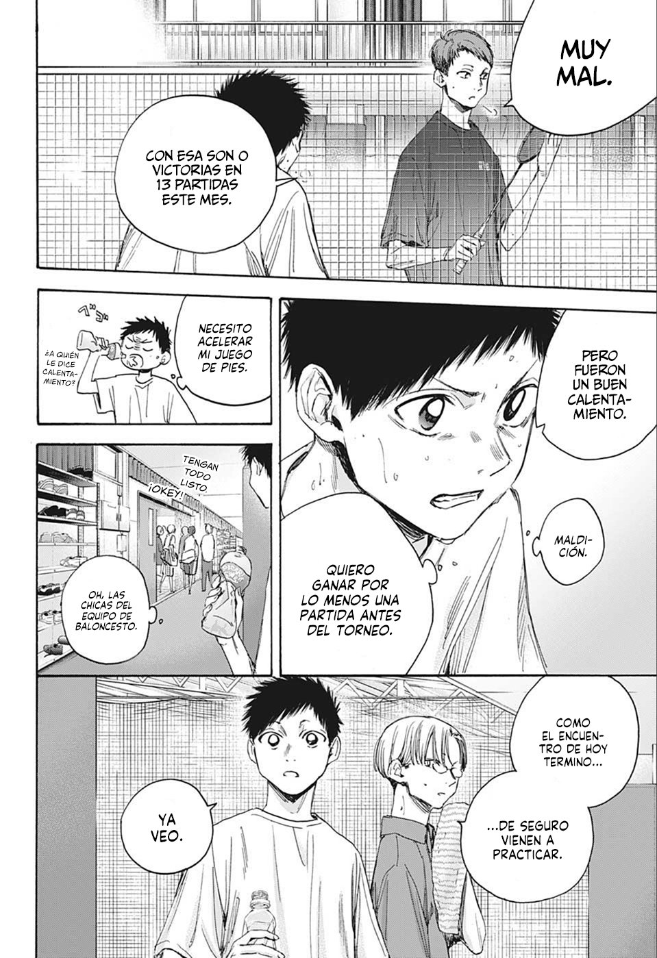 Ao no Hako Capitulo 20: Escuchando a escondidas página 12