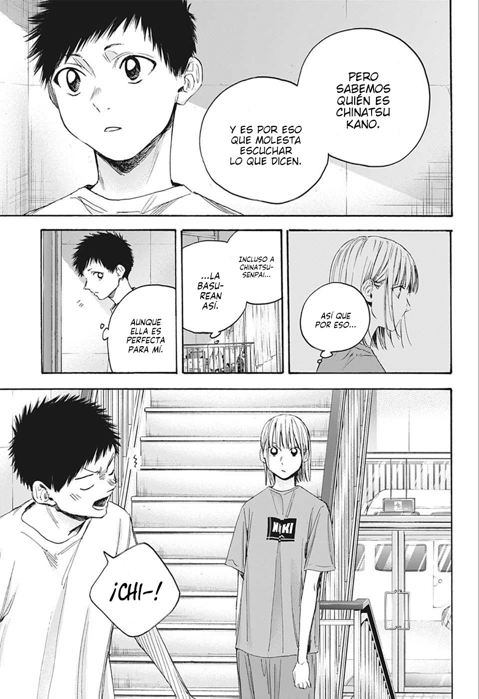 Ao no Hako Capitulo 20: Escuchando a escondidas página 15