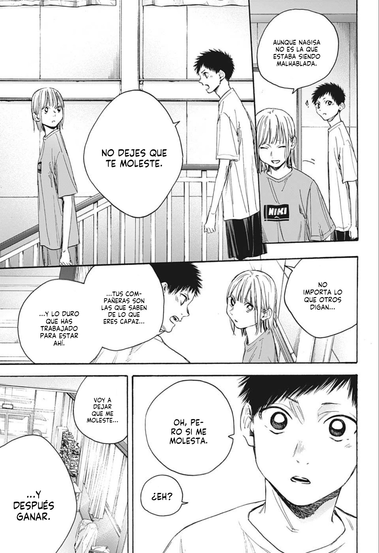 Ao no Hako Capitulo 20: Escuchando a escondidas página 17