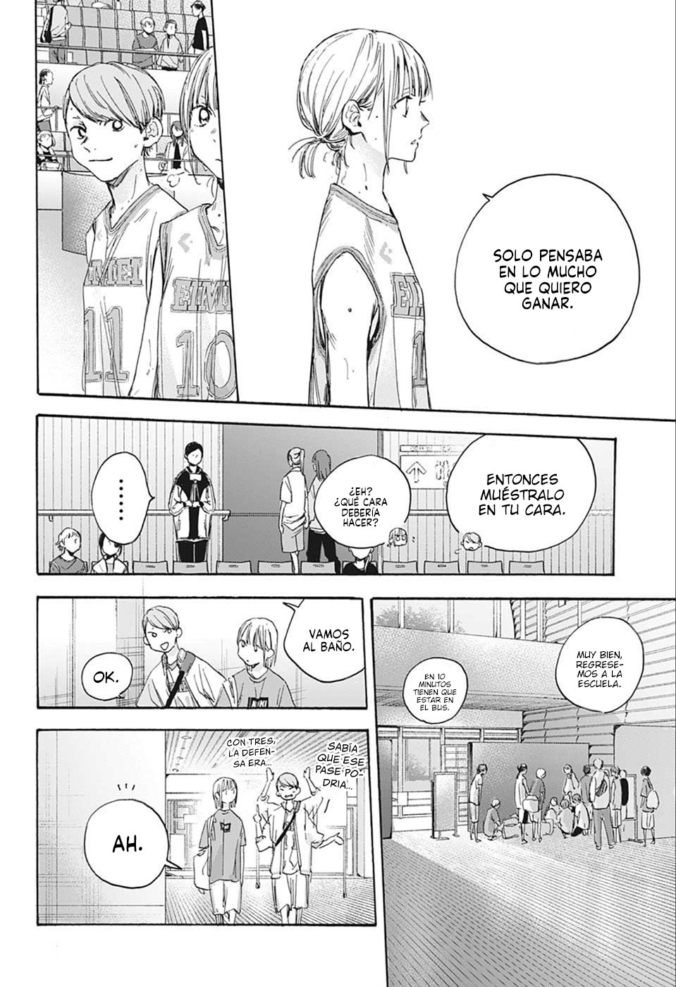 Ao no Hako Capitulo 20: Escuchando a escondidas página 8