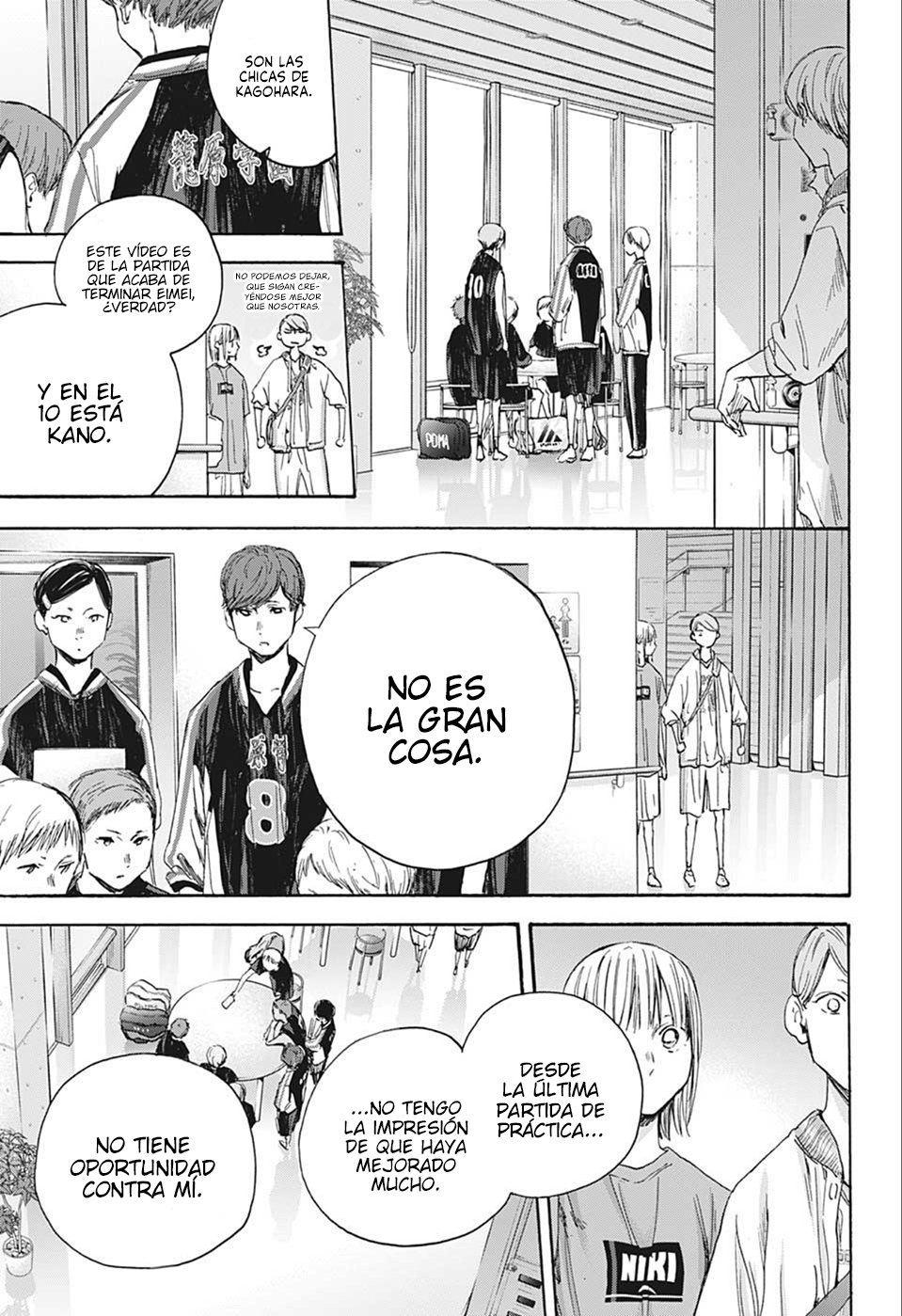 Ao no Hako Capitulo 20: Escuchando a escondidas página 9