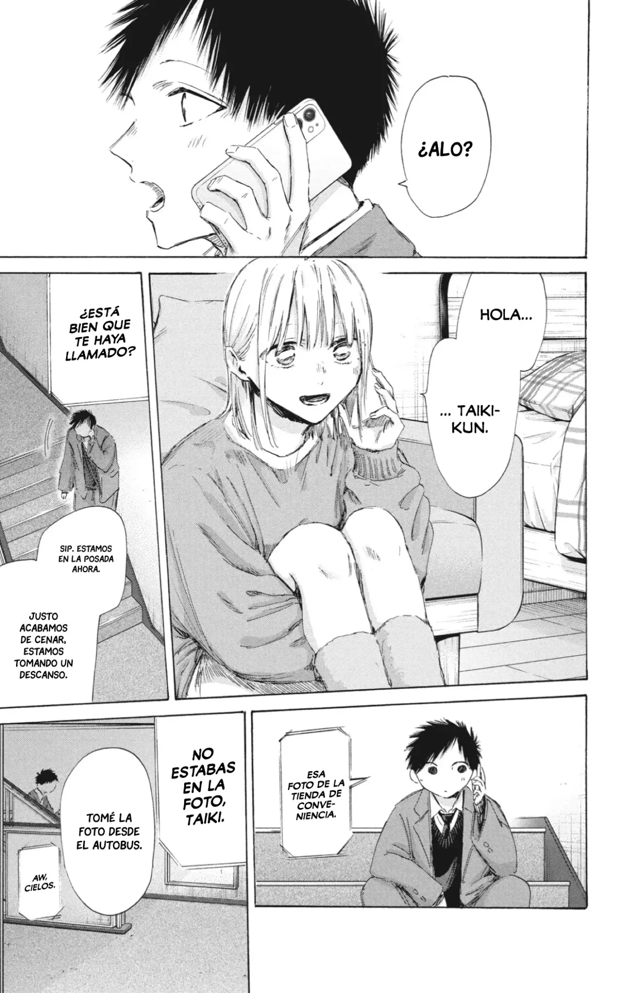 Ao no Hako Capitulo 200: Quisiera ser más cercana a ti página 14