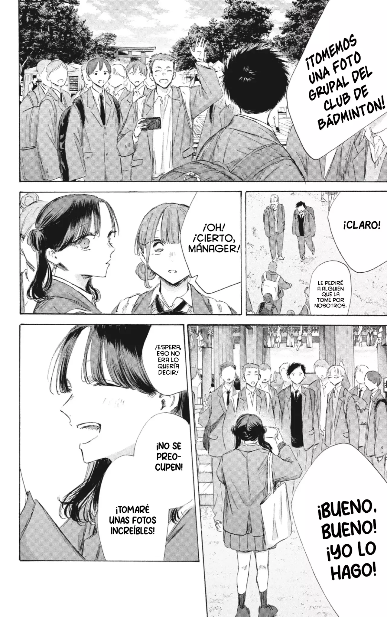 Ao no Hako Capitulo 200: Quisiera ser más cercana a ti página 9