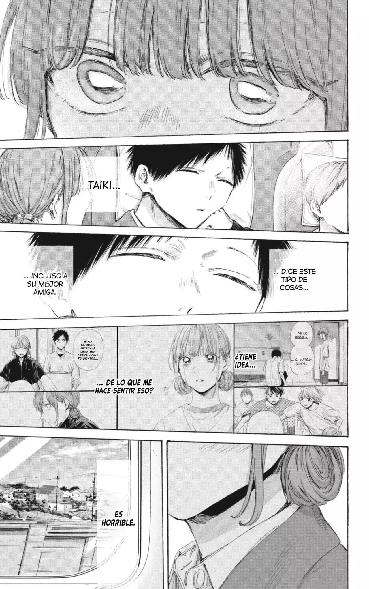 Ao no Hako Capitulo 206: Todavía no página 14