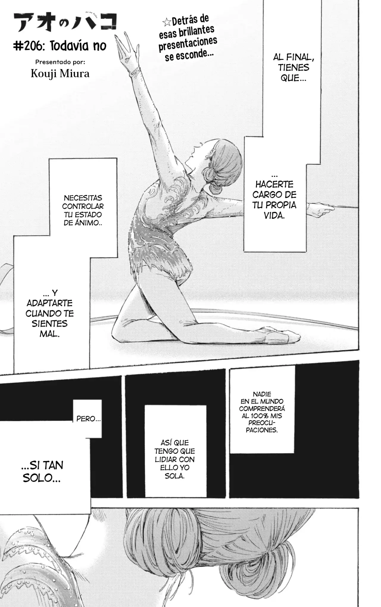 Ao no Hako Capitulo 206: Todavía no página 2