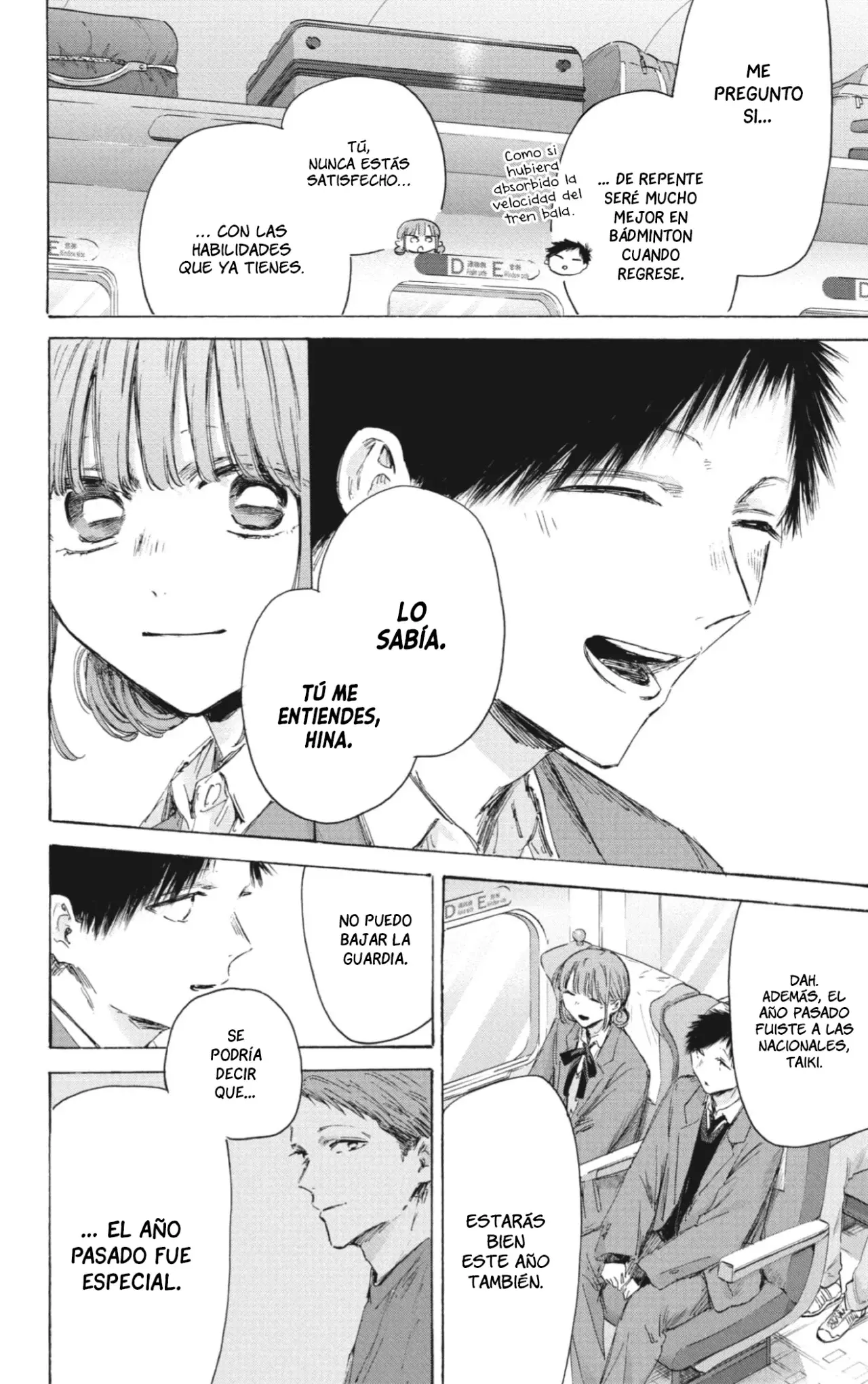 Ao no Hako Capitulo 206: Todavía no página 7