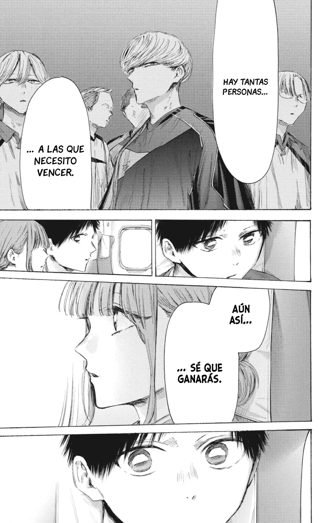 Ao no Hako Capitulo 206: Todavía no página 8