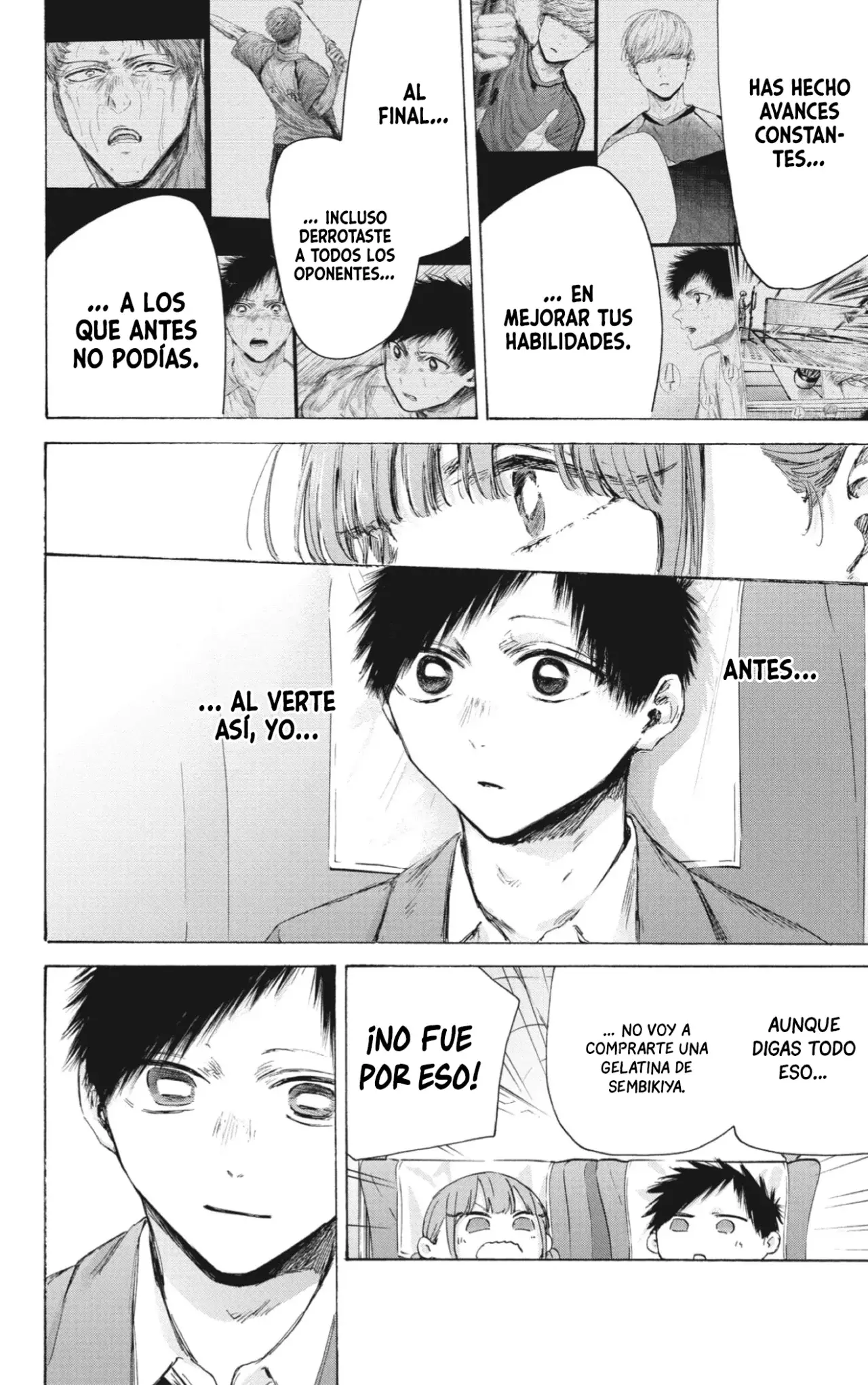 Ao no Hako Capitulo 206: Todavía no página 9