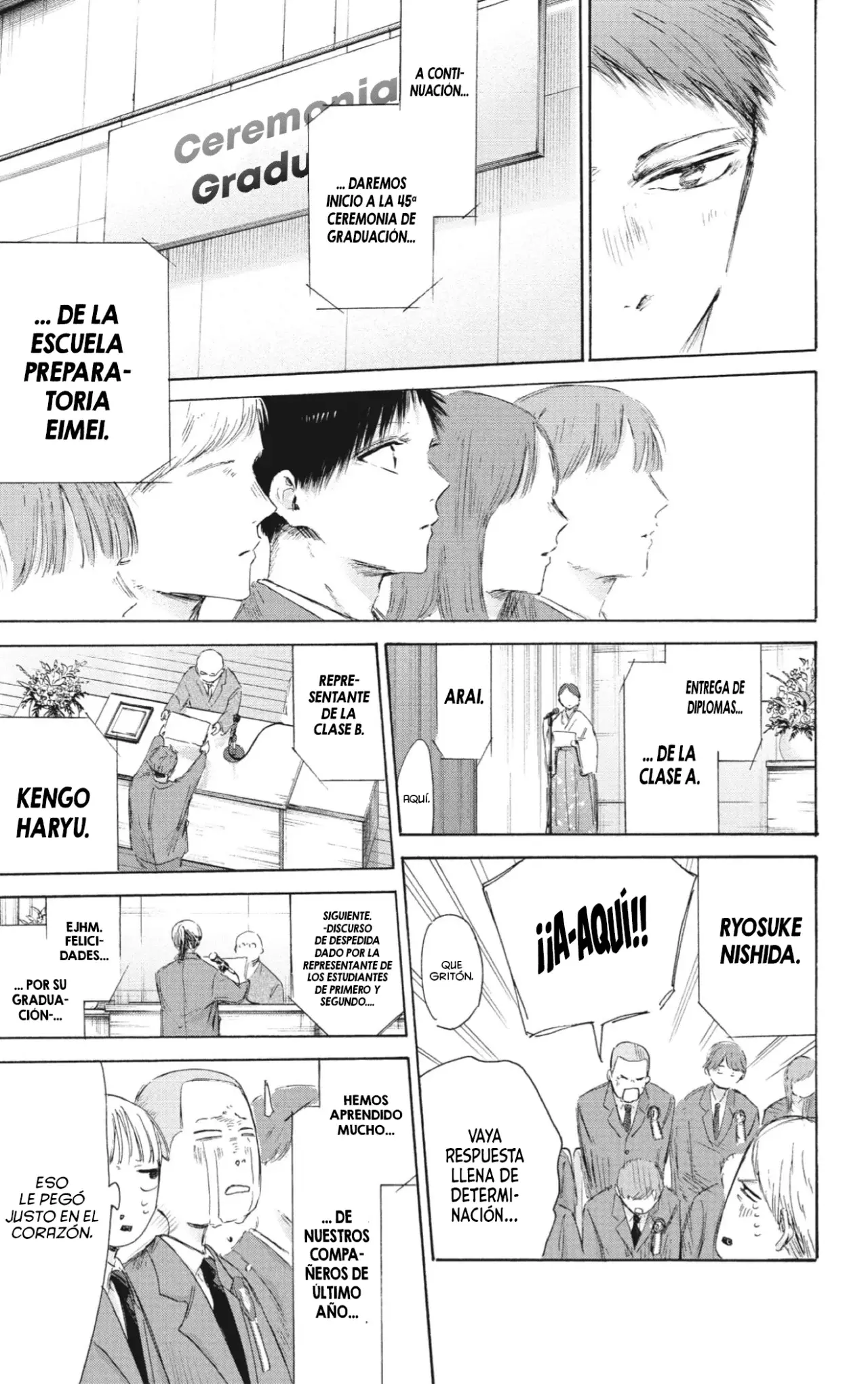 Ao no Hako Capitulo 209: Es un tesoro página 8
