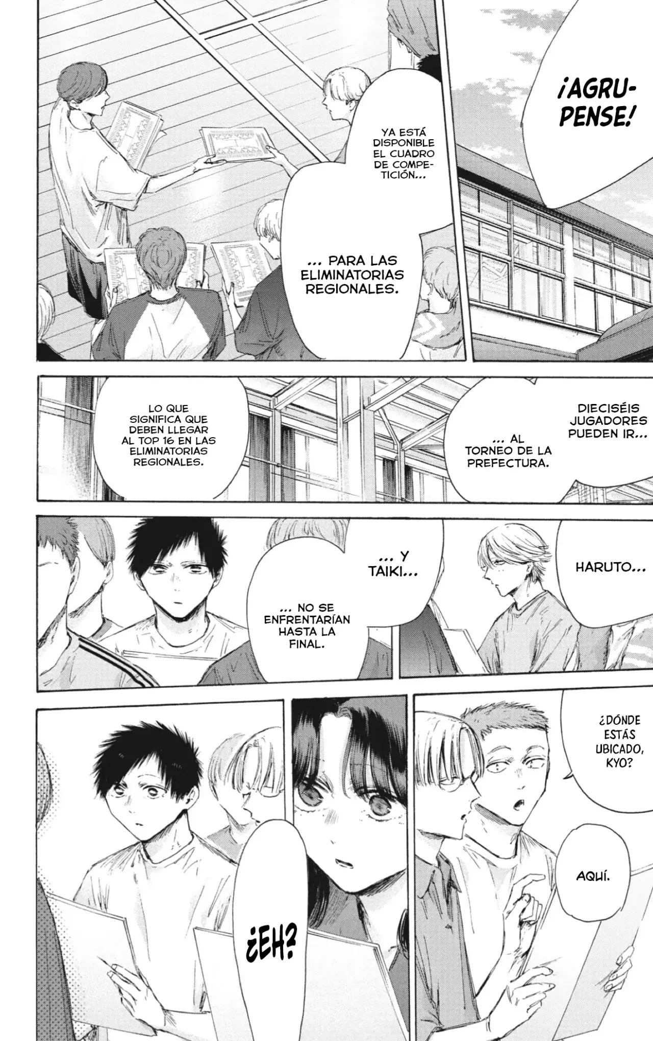 Ao no Hako Capitulo 215: Linda juventud página 21