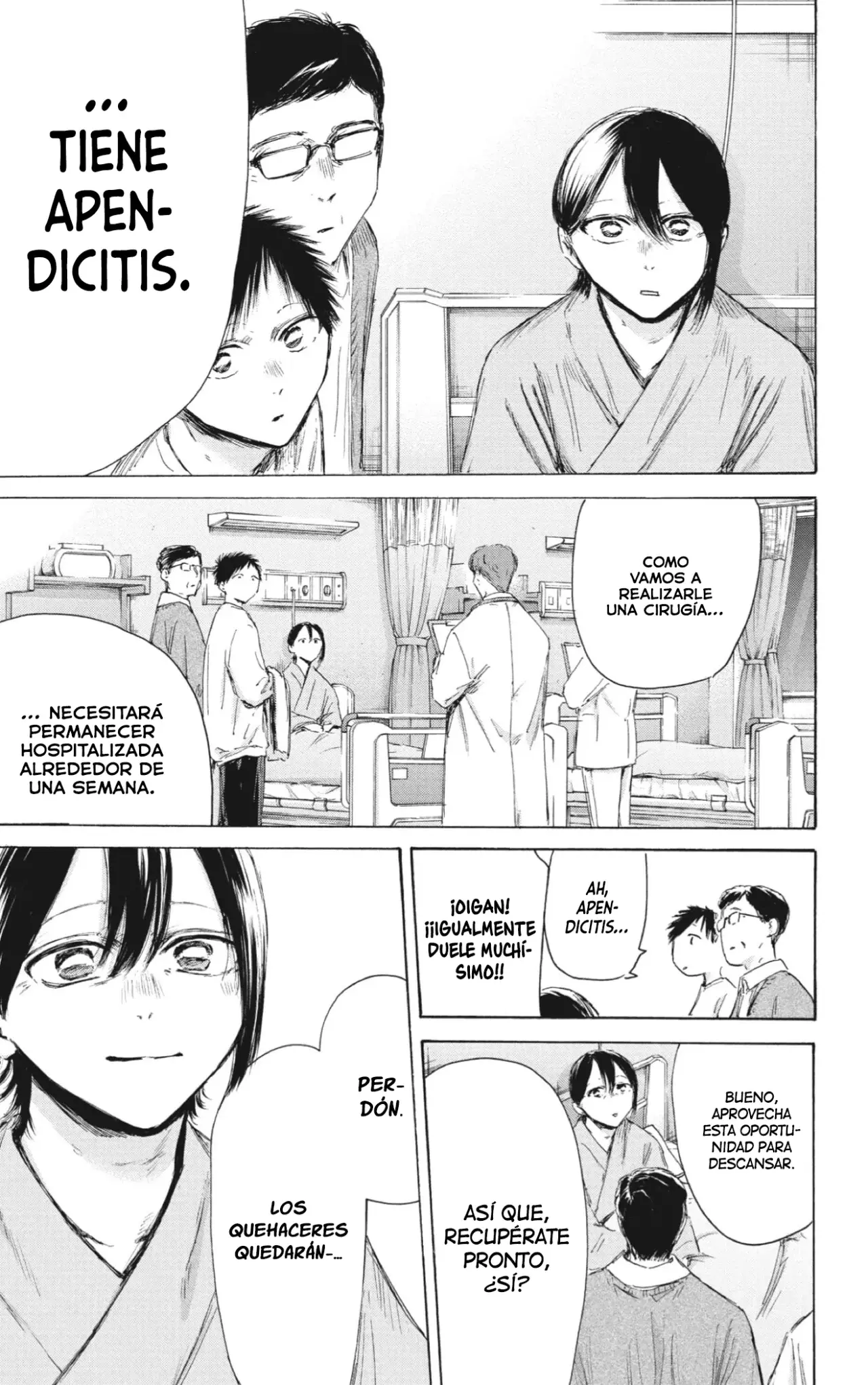 Ao no Hako Capitulo 215: Linda juventud página 4