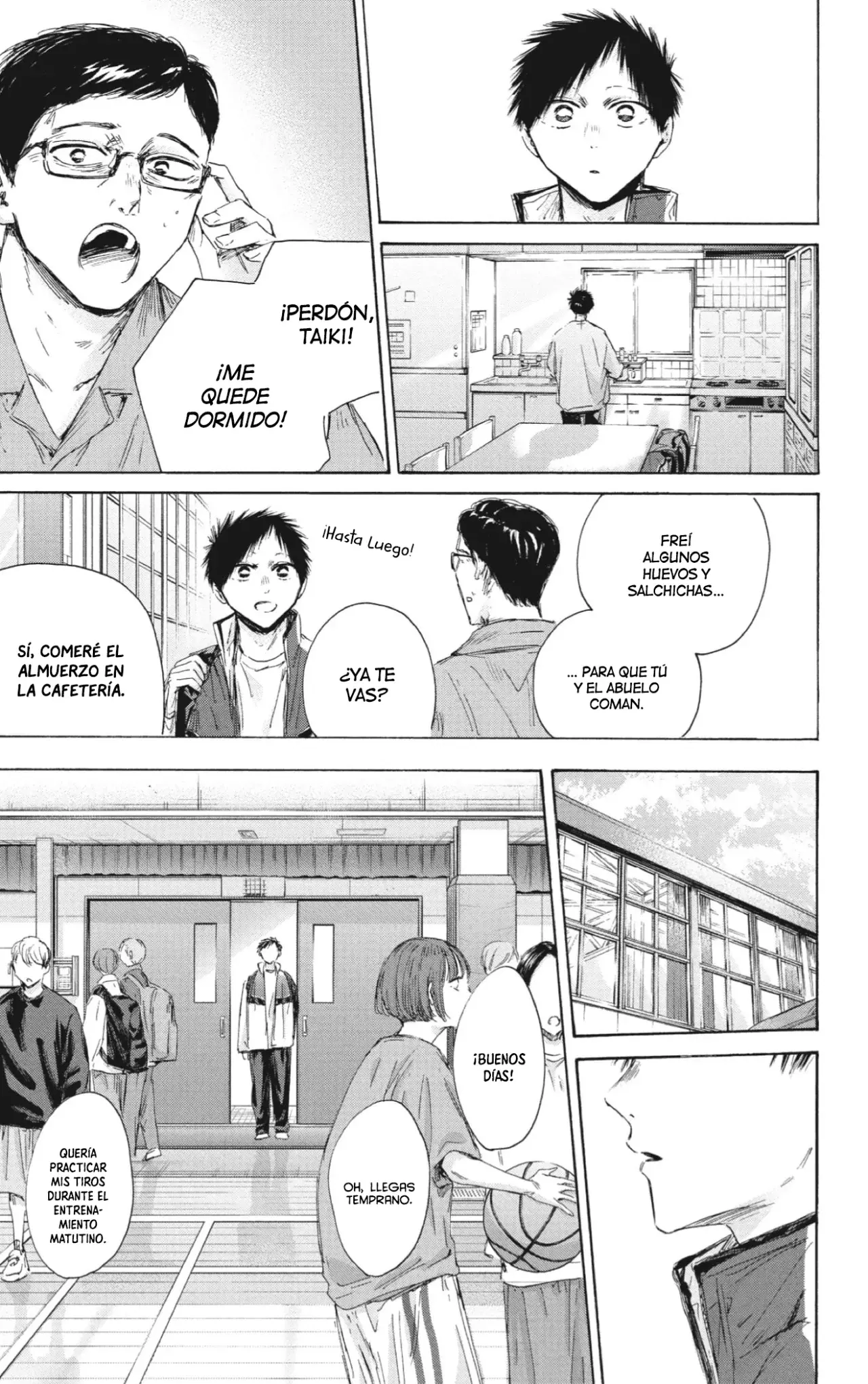 Ao no Hako Capitulo 215: Linda juventud página 6