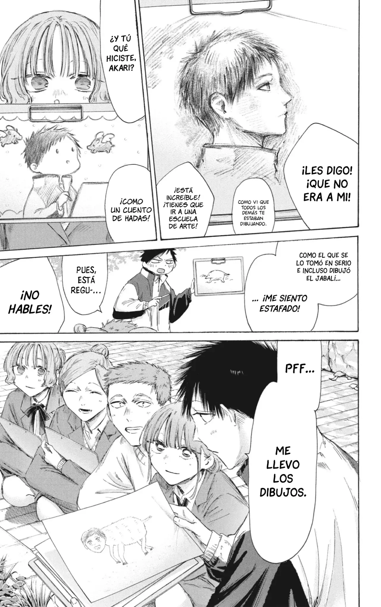 Ao no Hako Capitulo 217: ¿Tomamos un desvío? página 11