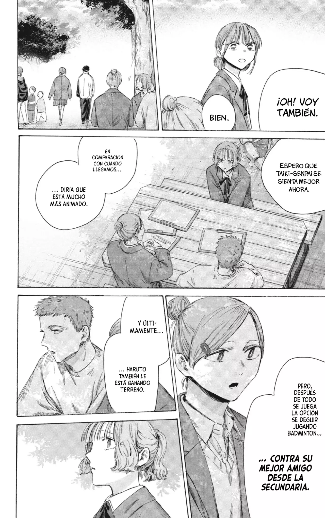 Ao no Hako Capitulo 217: ¿Tomamos un desvío? página 14