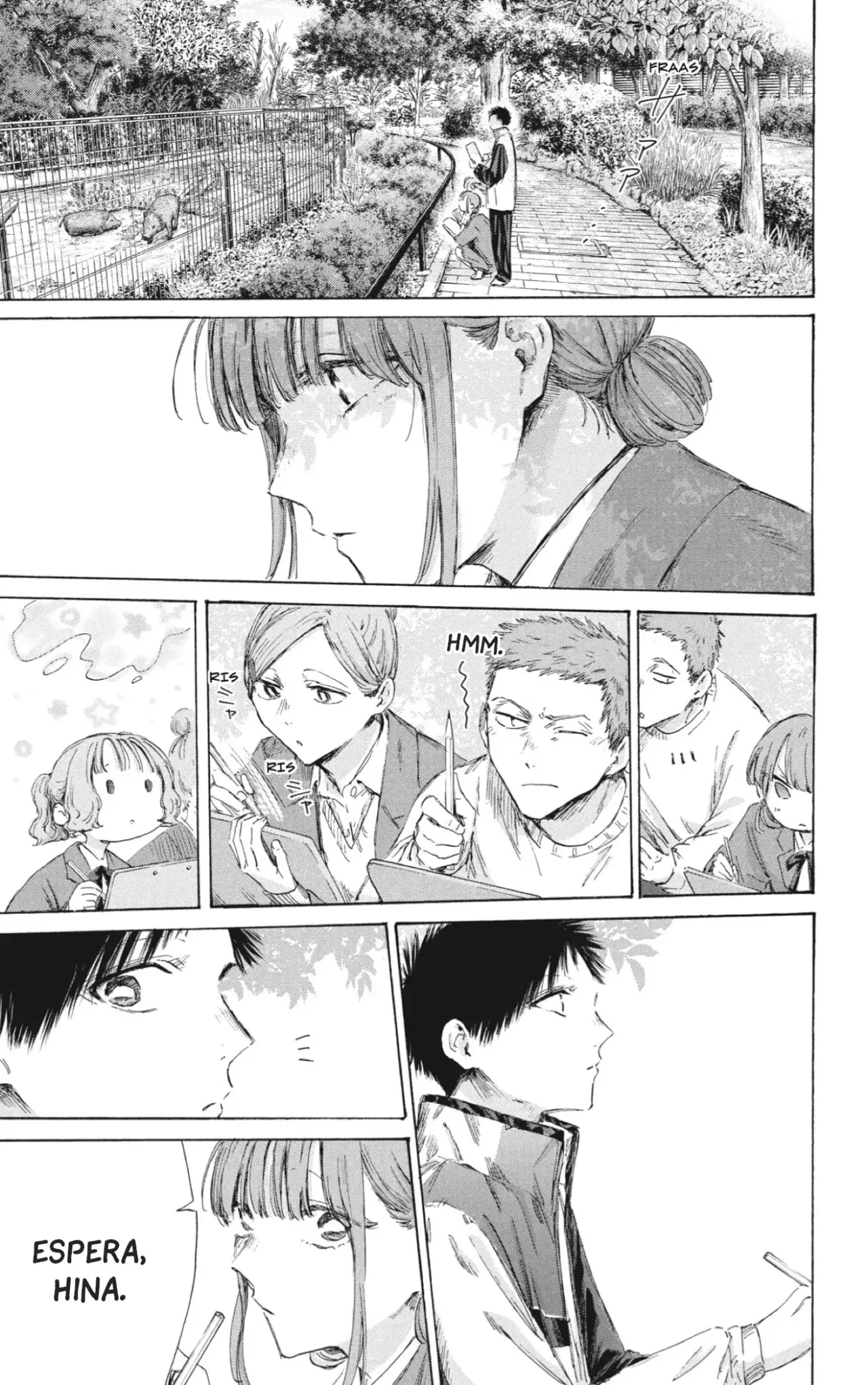 Ao no Hako Capitulo 217: ¿Tomamos un desvío? página 9