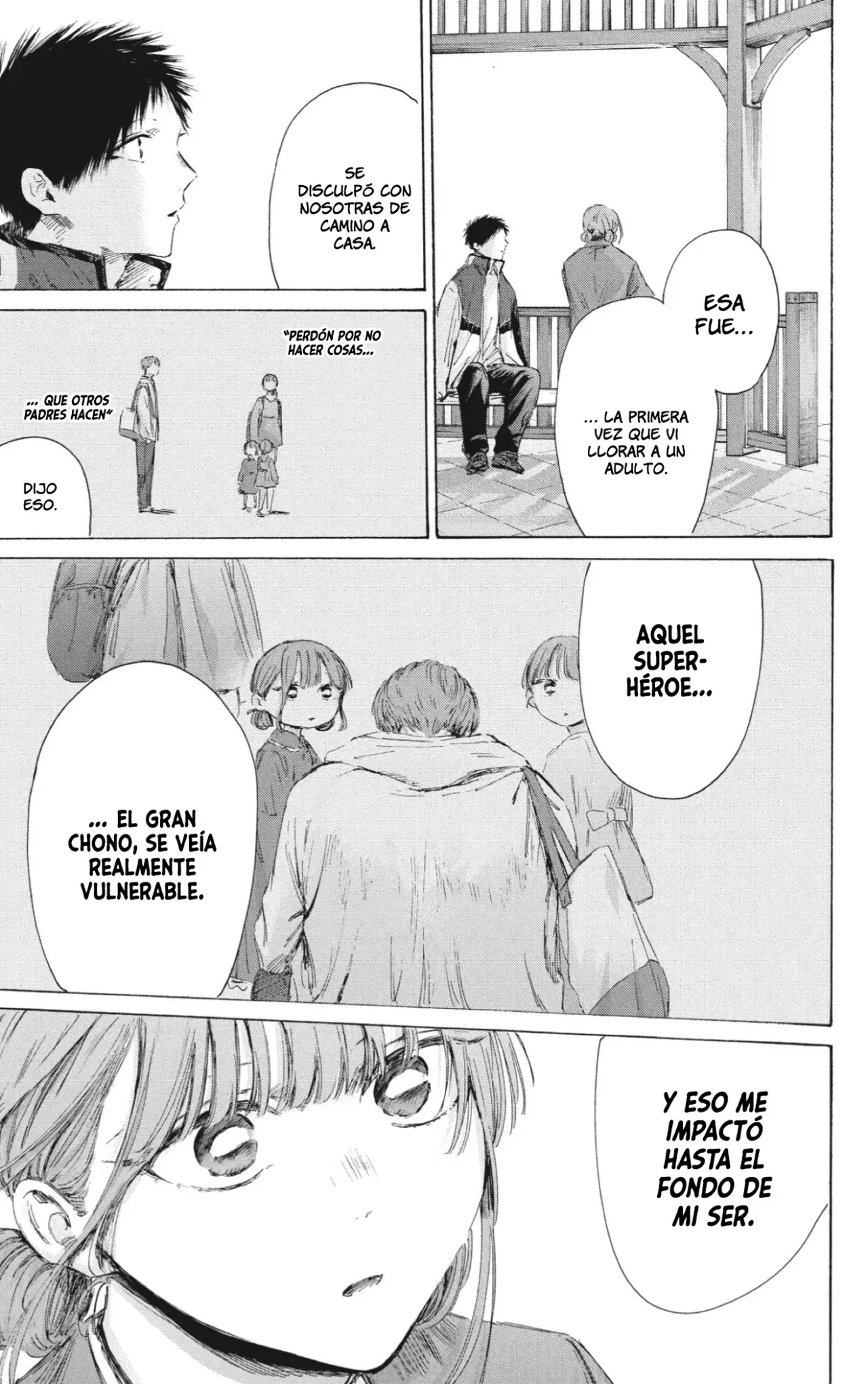 Ao no Hako Capitulo 218: Un lugar lleno de recuerdos página 14