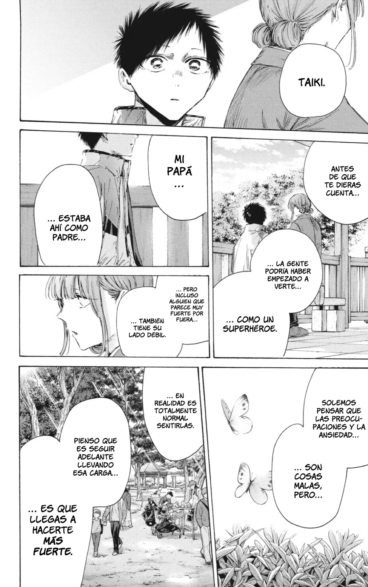 Ao no Hako Capitulo 218: Un lugar lleno de recuerdos página 15