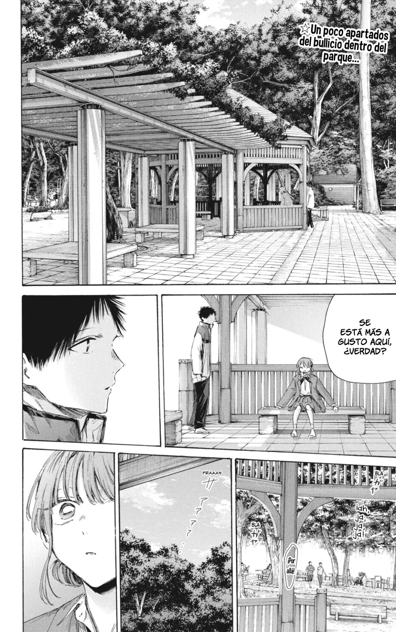 Ao no Hako Capitulo 218: Un lugar lleno de recuerdos página 3