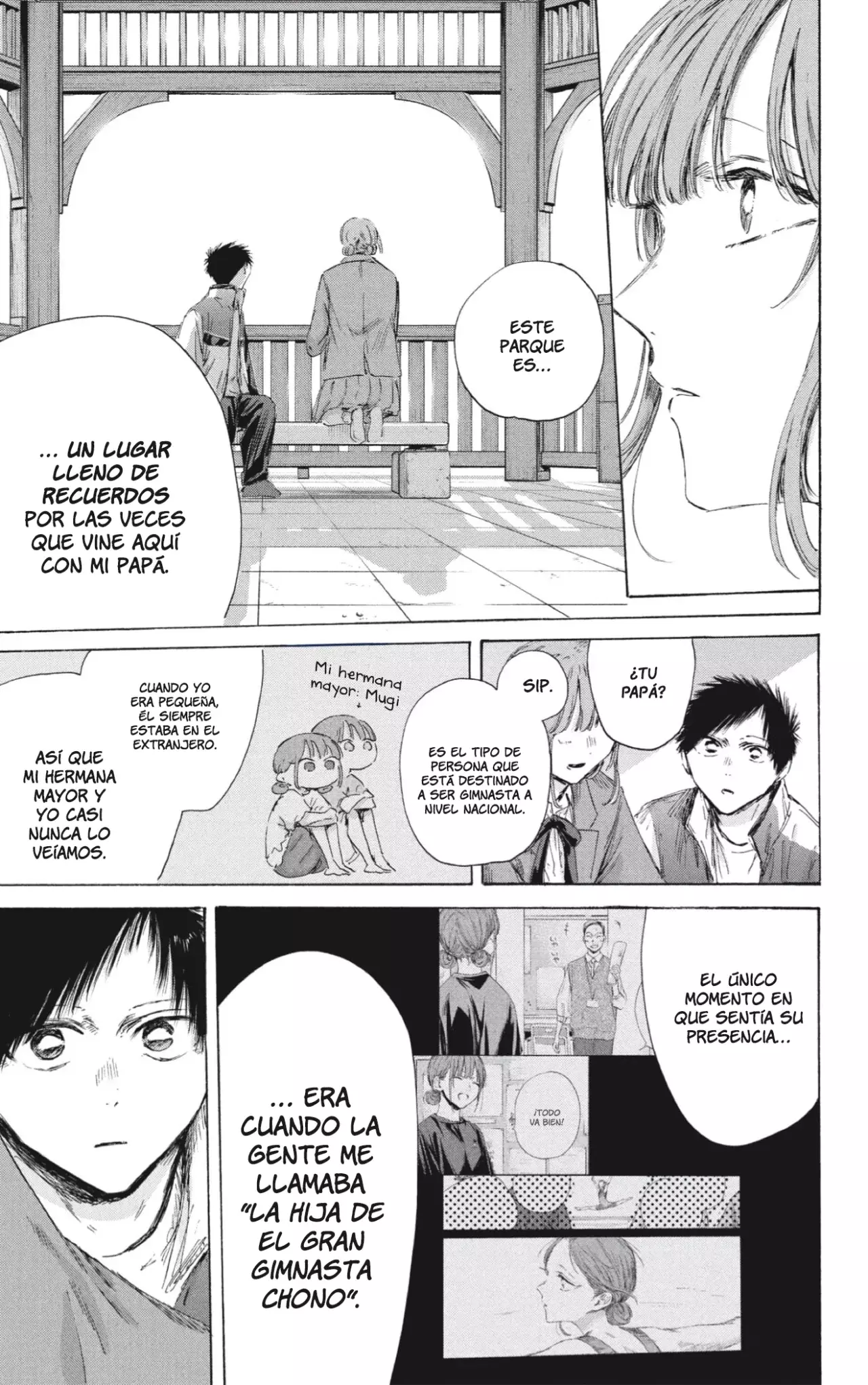 Ao no Hako Capitulo 218: Un lugar lleno de recuerdos página 6