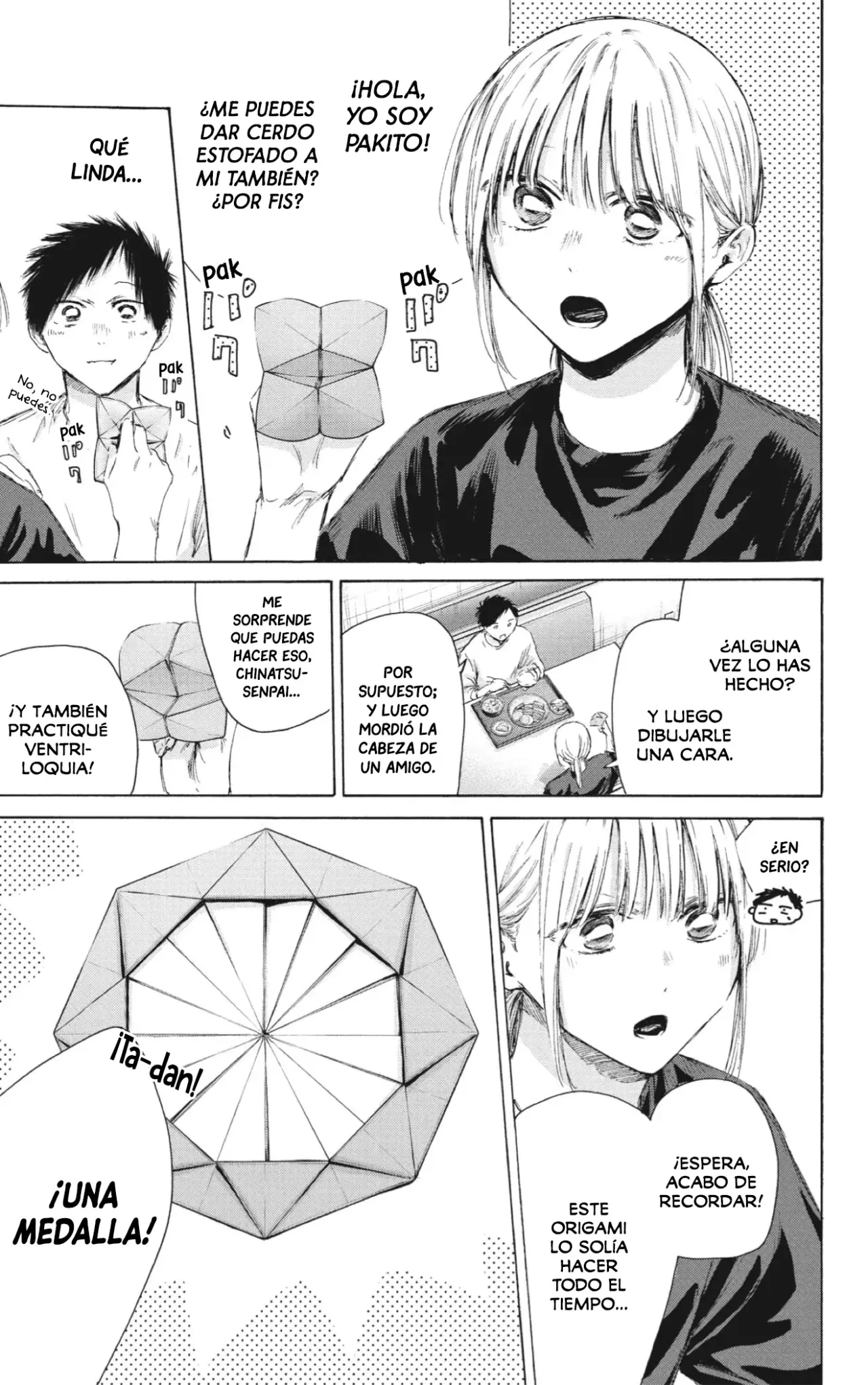 Ao no Hako Capitulo 219: Tener a alguien de mi lado página 12