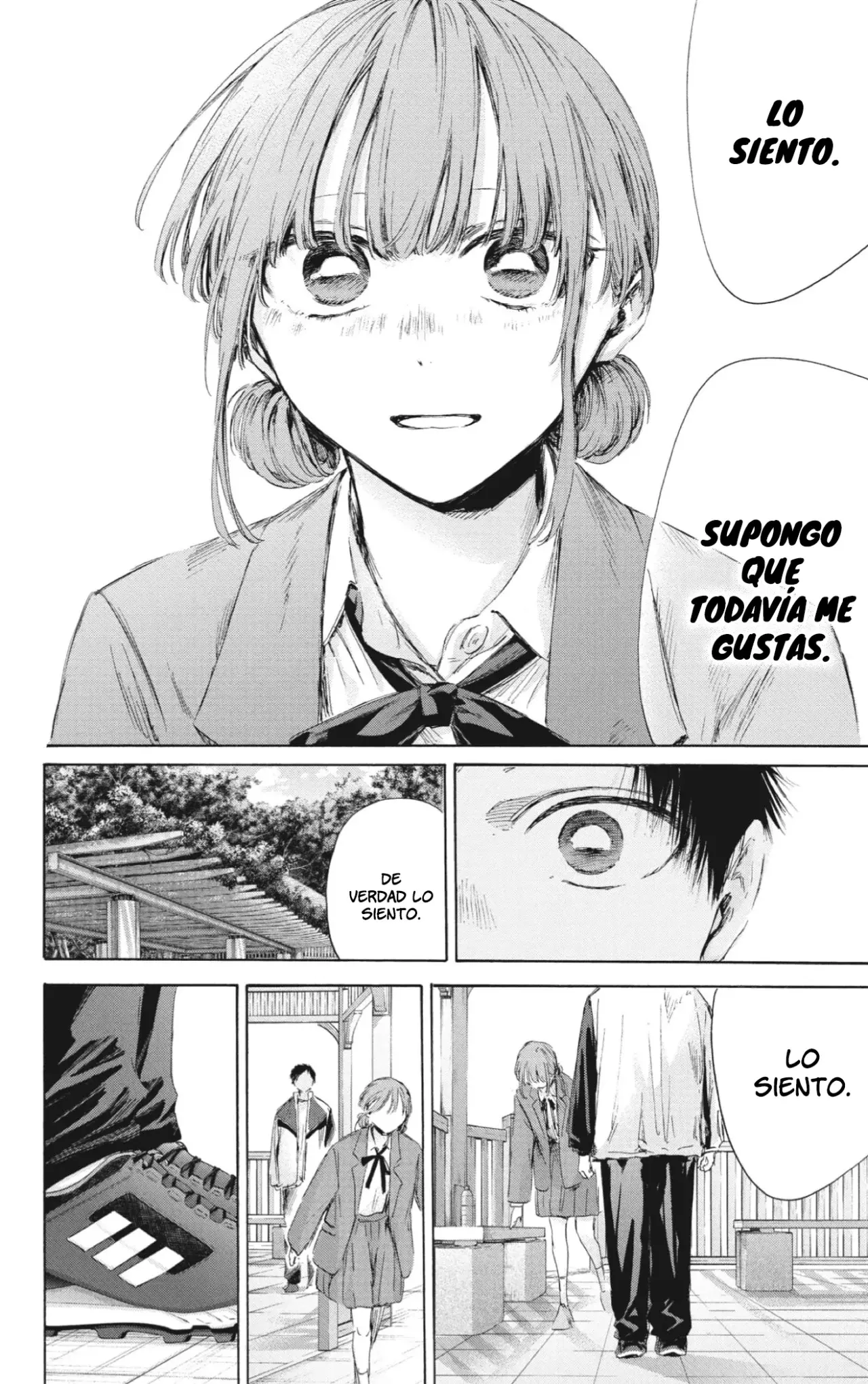 Ao no Hako Capitulo 219: Tener a alguien de mi lado página 3