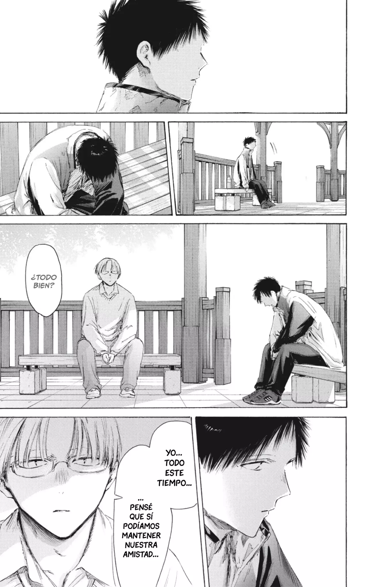 Ao no Hako Capitulo 219: Tener a alguien de mi lado página 4