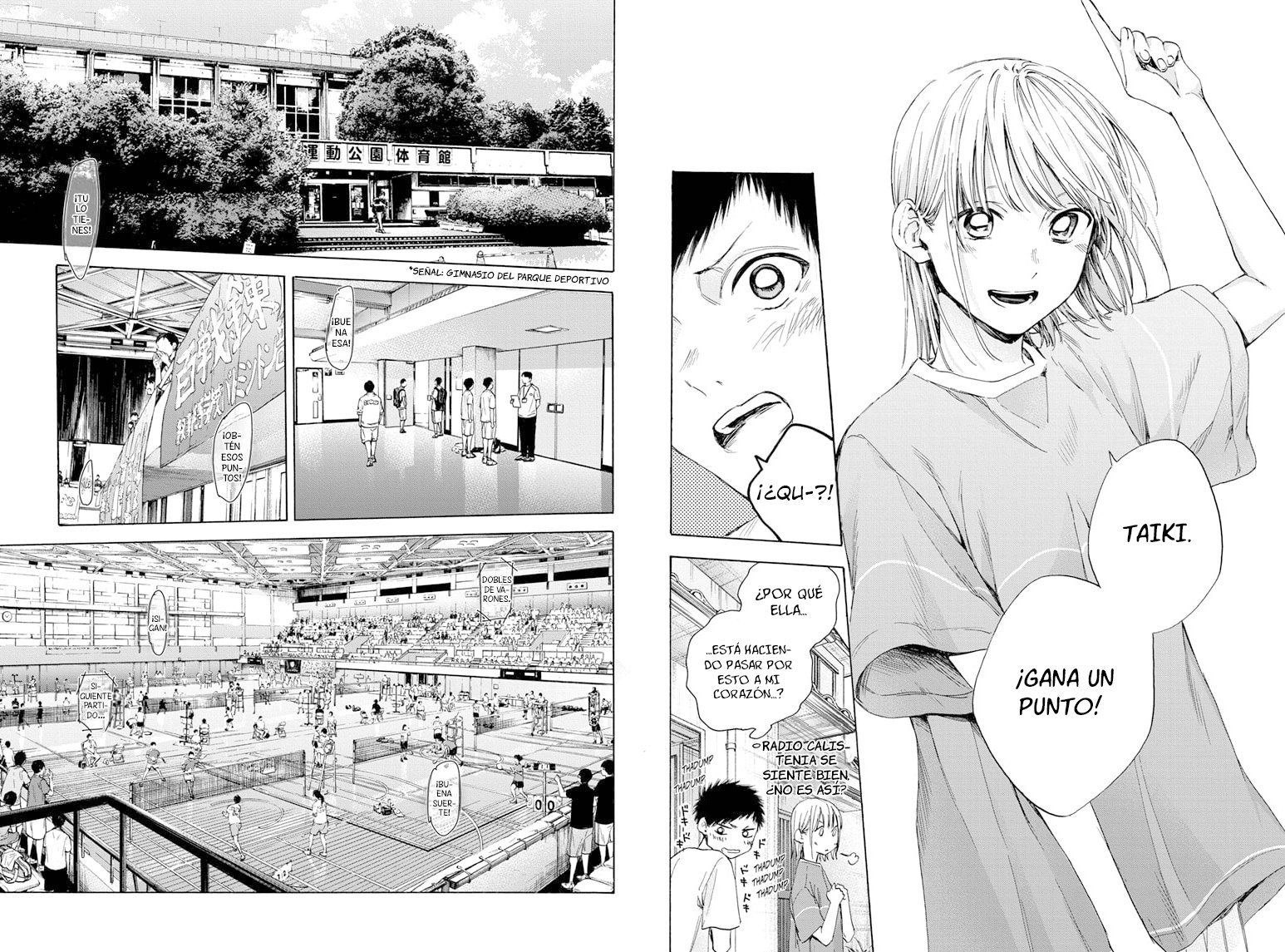 Ao no Hako Capitulo 22: Un Punto página 9