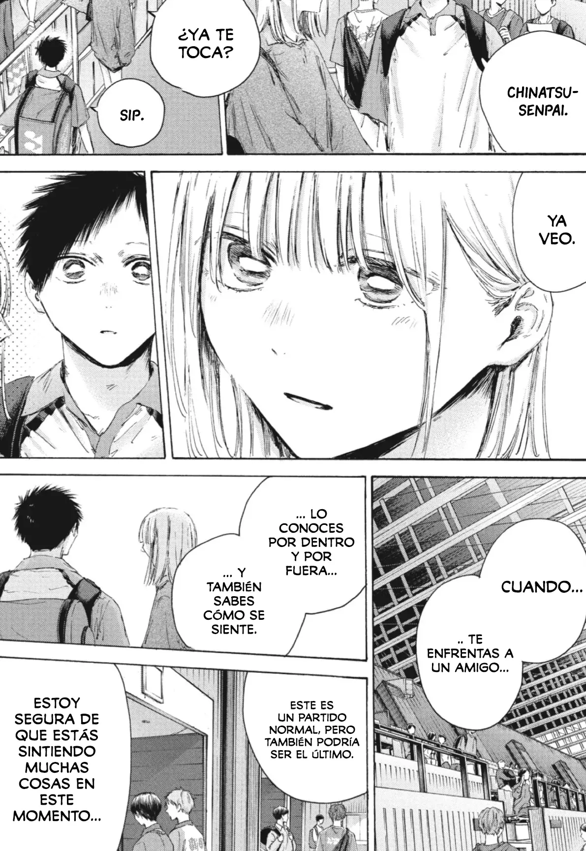 Ao no Hako Capitulo 221: Que te vaya bien página 17
