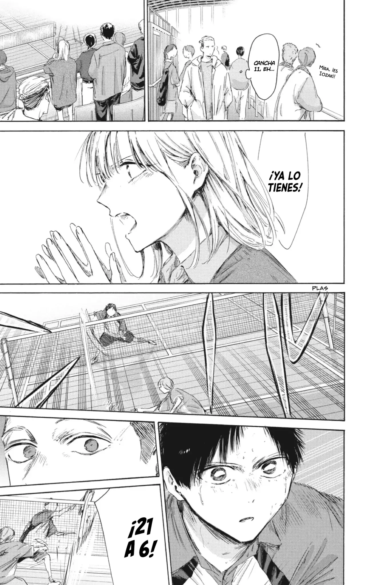 Ao no Hako Capitulo 221: Que te vaya bien página 8