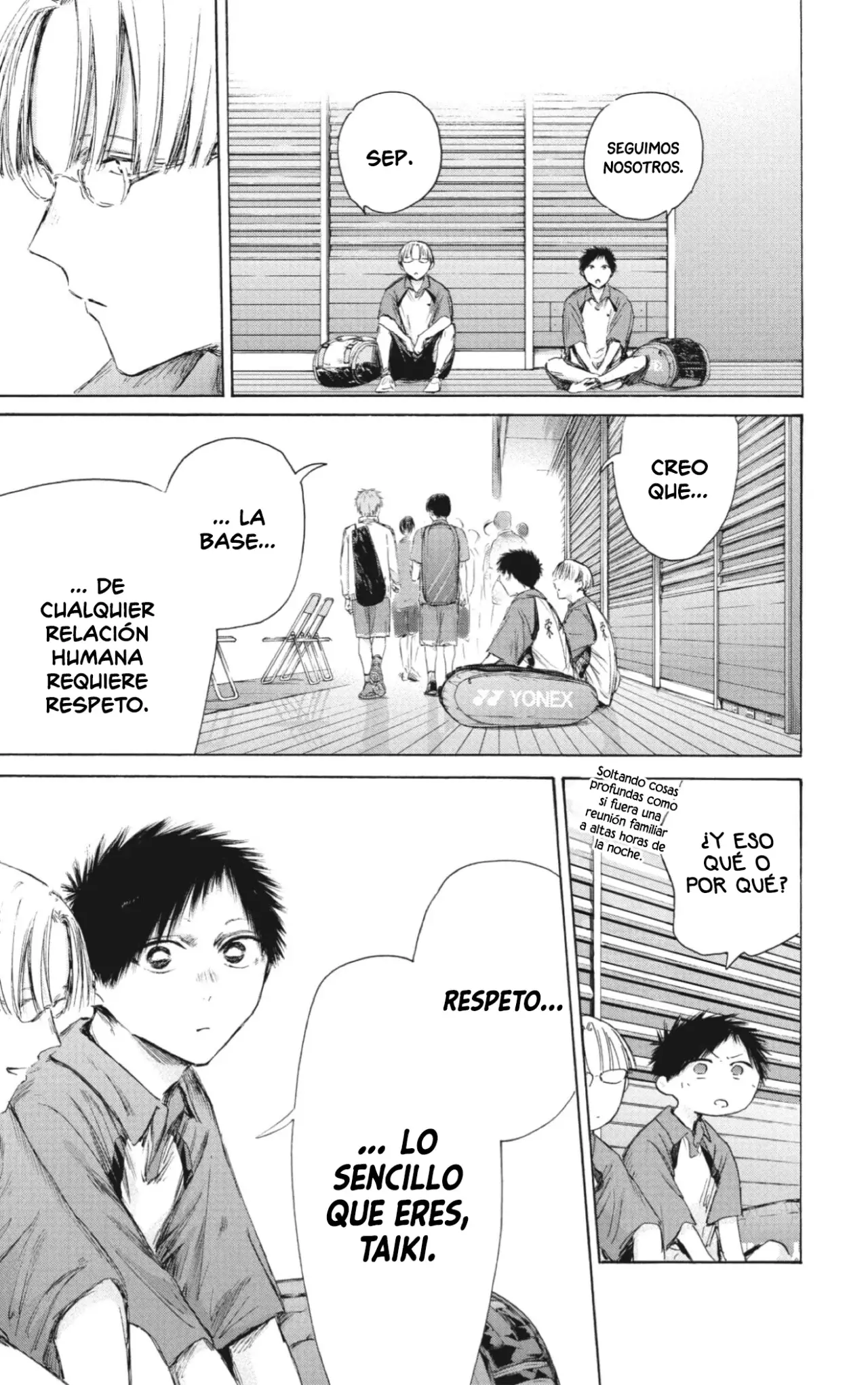 Ao no Hako Capitulo 222: DEFINITIVAMENTE GANARÉ página 4
