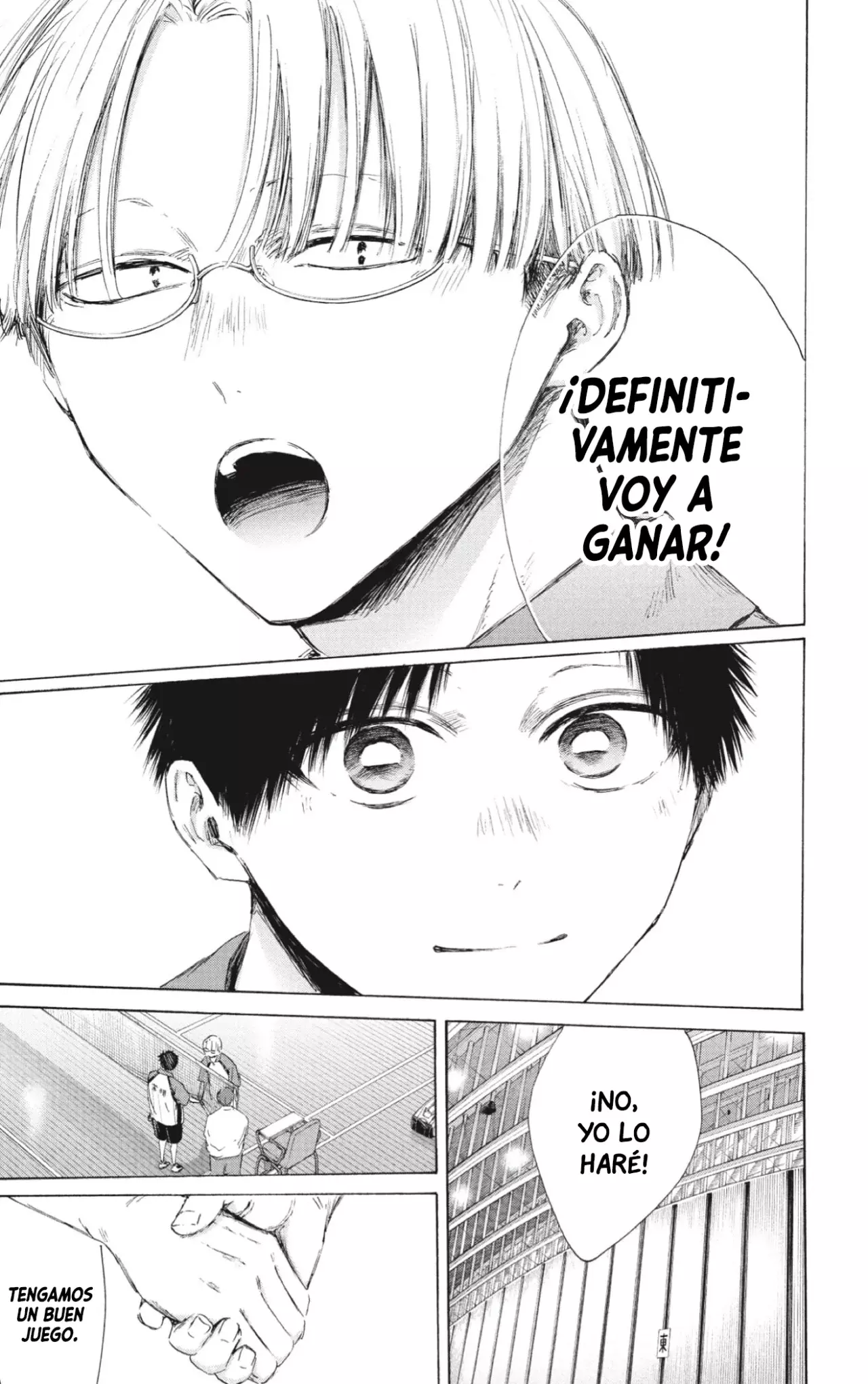 Ao no Hako Capitulo 222: DEFINITIVAMENTE GANARÉ página 6