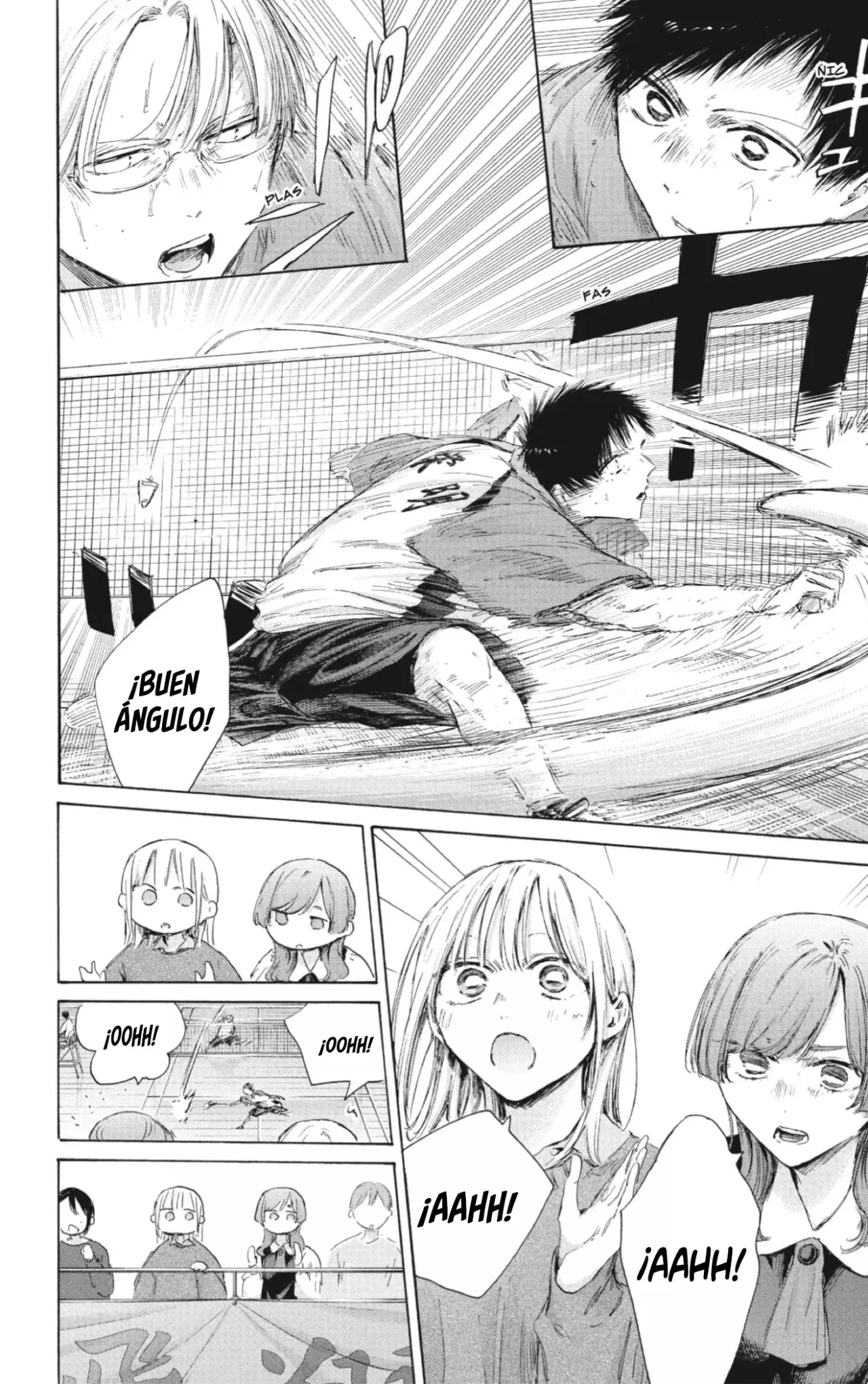 Ao no Hako Capitulo 222: DEFINITIVAMENTE GANARÉ página 9