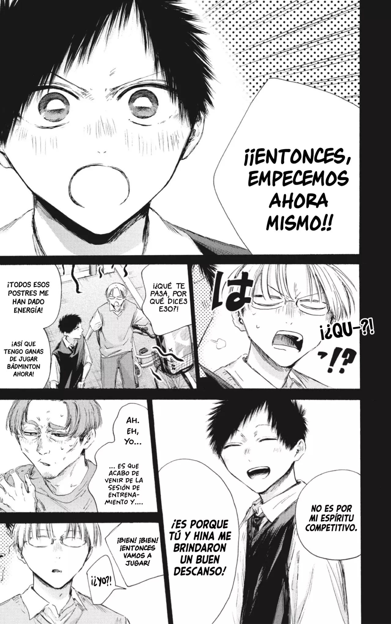 Ao no Hako Capitulo 224: Mejores amigos página 12