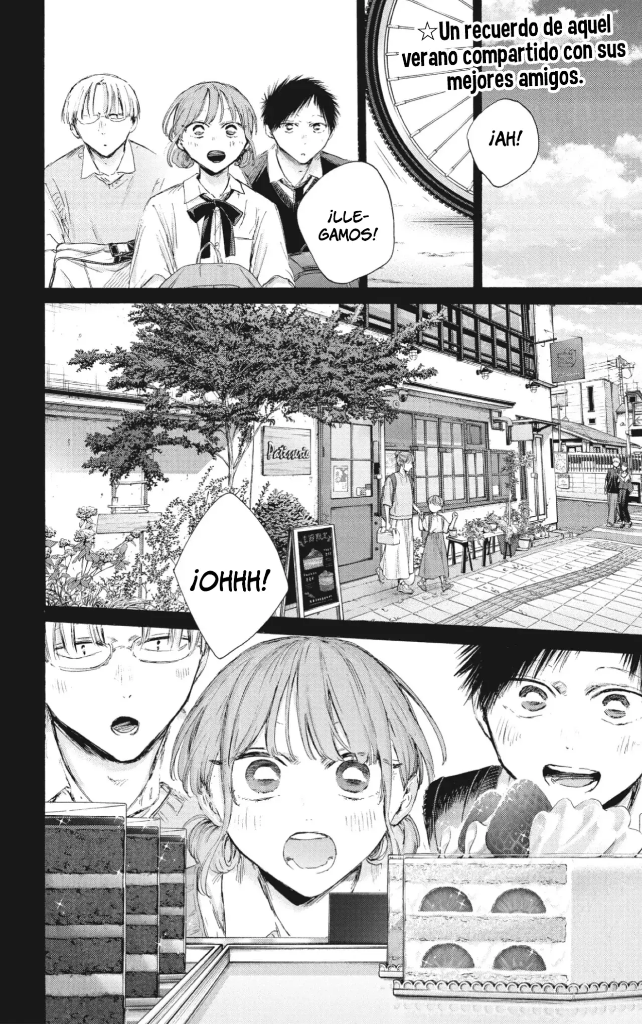 Ao no Hako Capitulo 224: Mejores amigos página 3