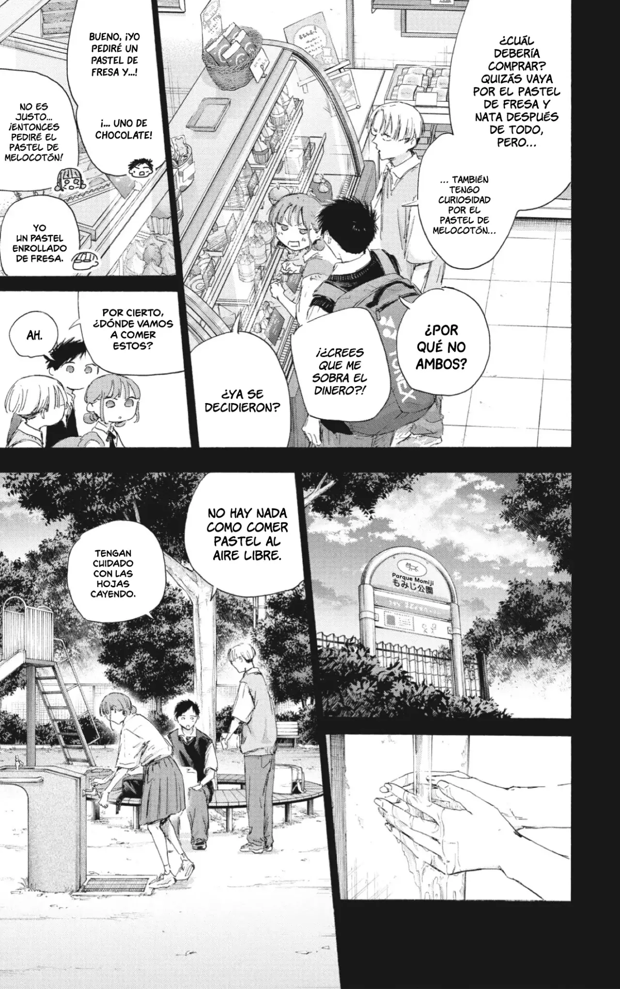 Ao no Hako Capitulo 224: Mejores amigos página 4