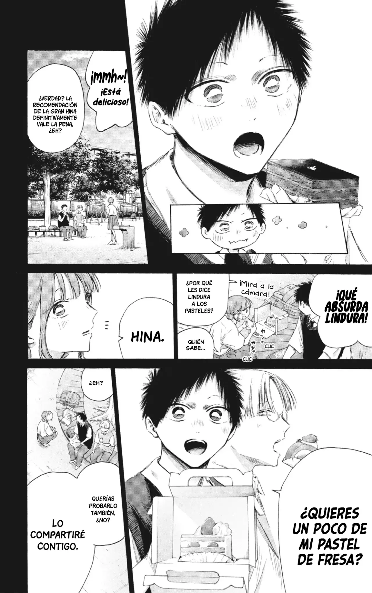 Ao no Hako Capitulo 224: Mejores amigos página 5