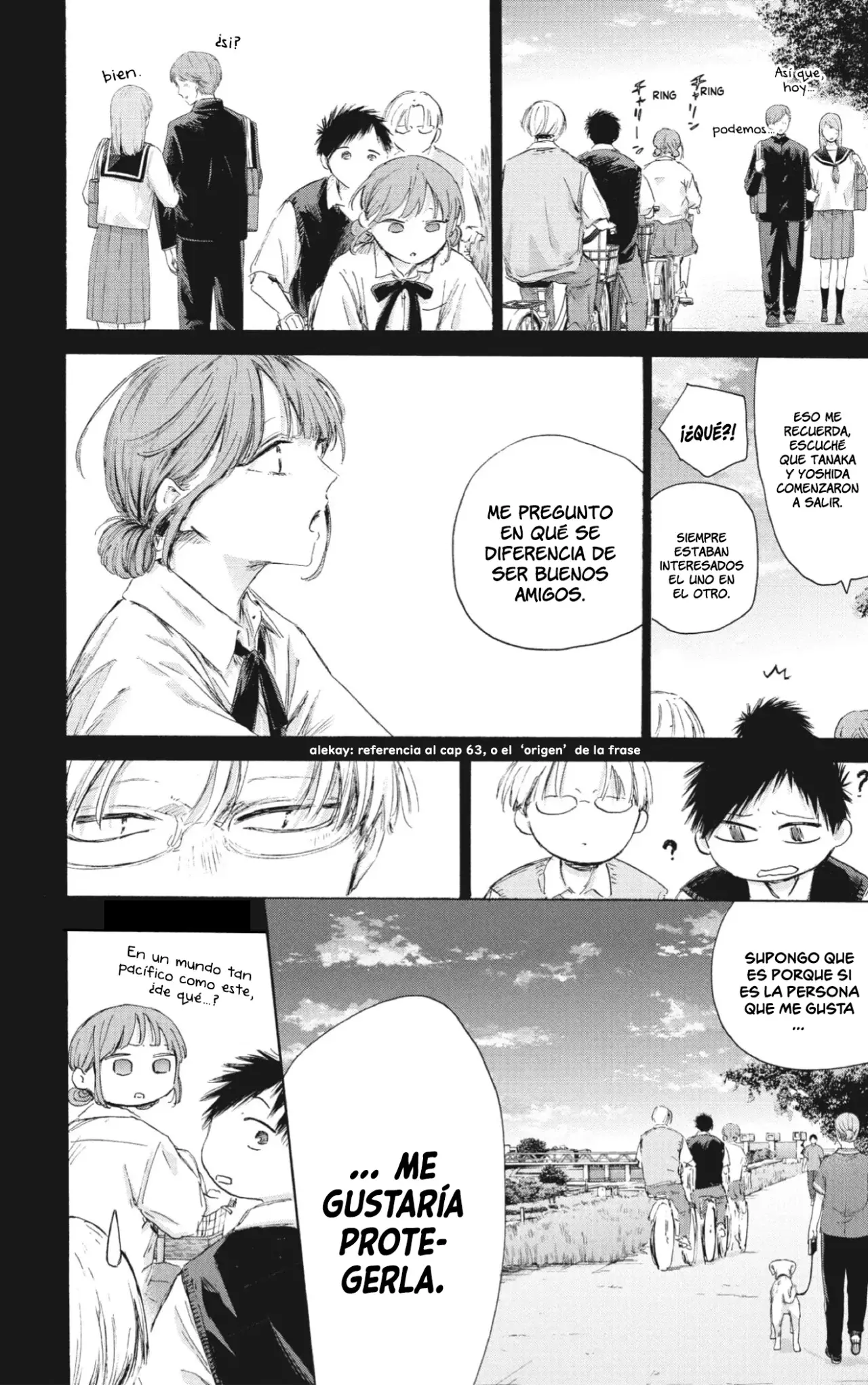 Ao no Hako Capitulo 224: Mejores amigos página 7