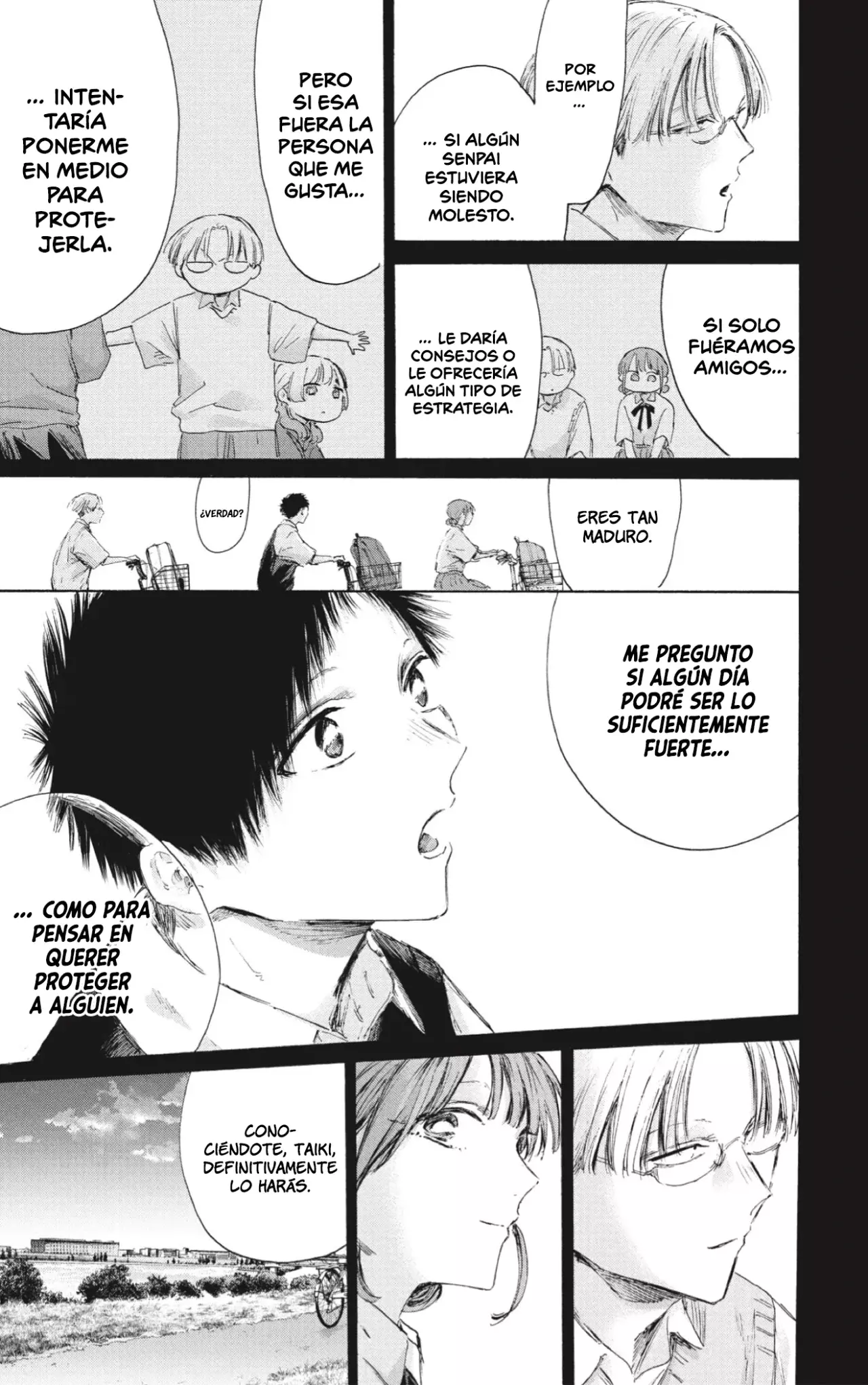 Ao no Hako Capitulo 224: Mejores amigos página 8