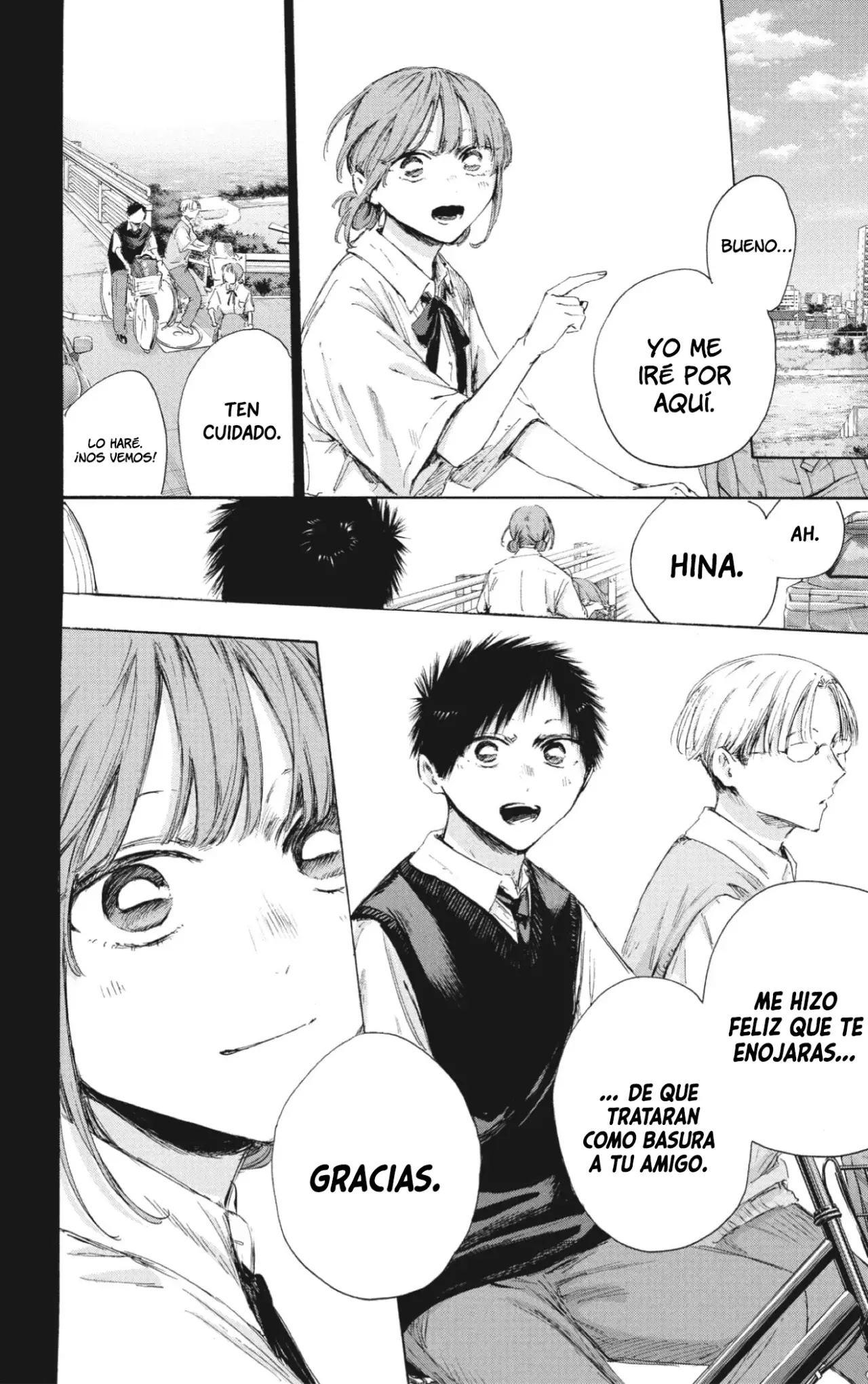 Ao no Hako Capitulo 224: Mejores amigos página 9