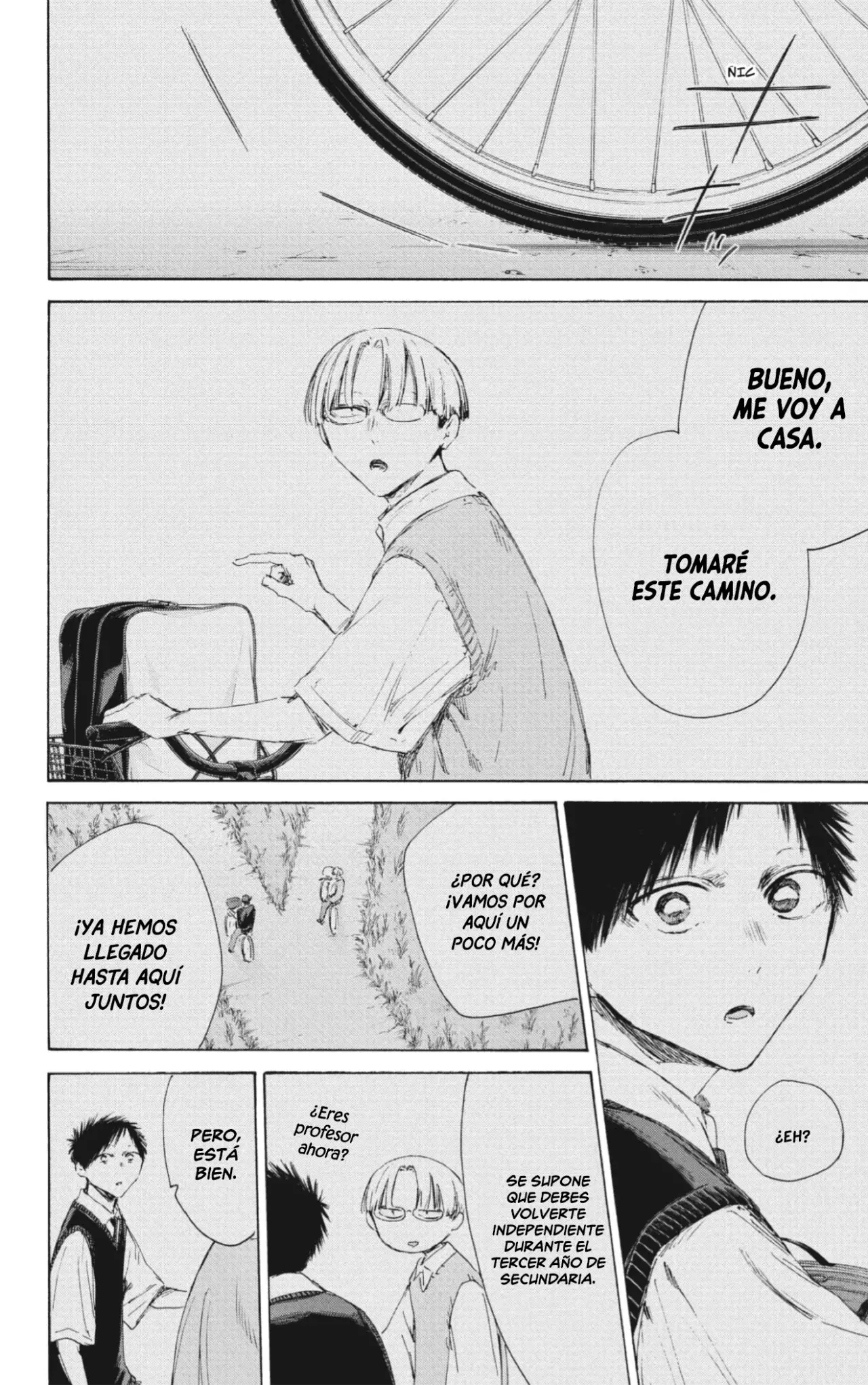 Ao no Hako Capitulo 226: Fue muy divertido página 9