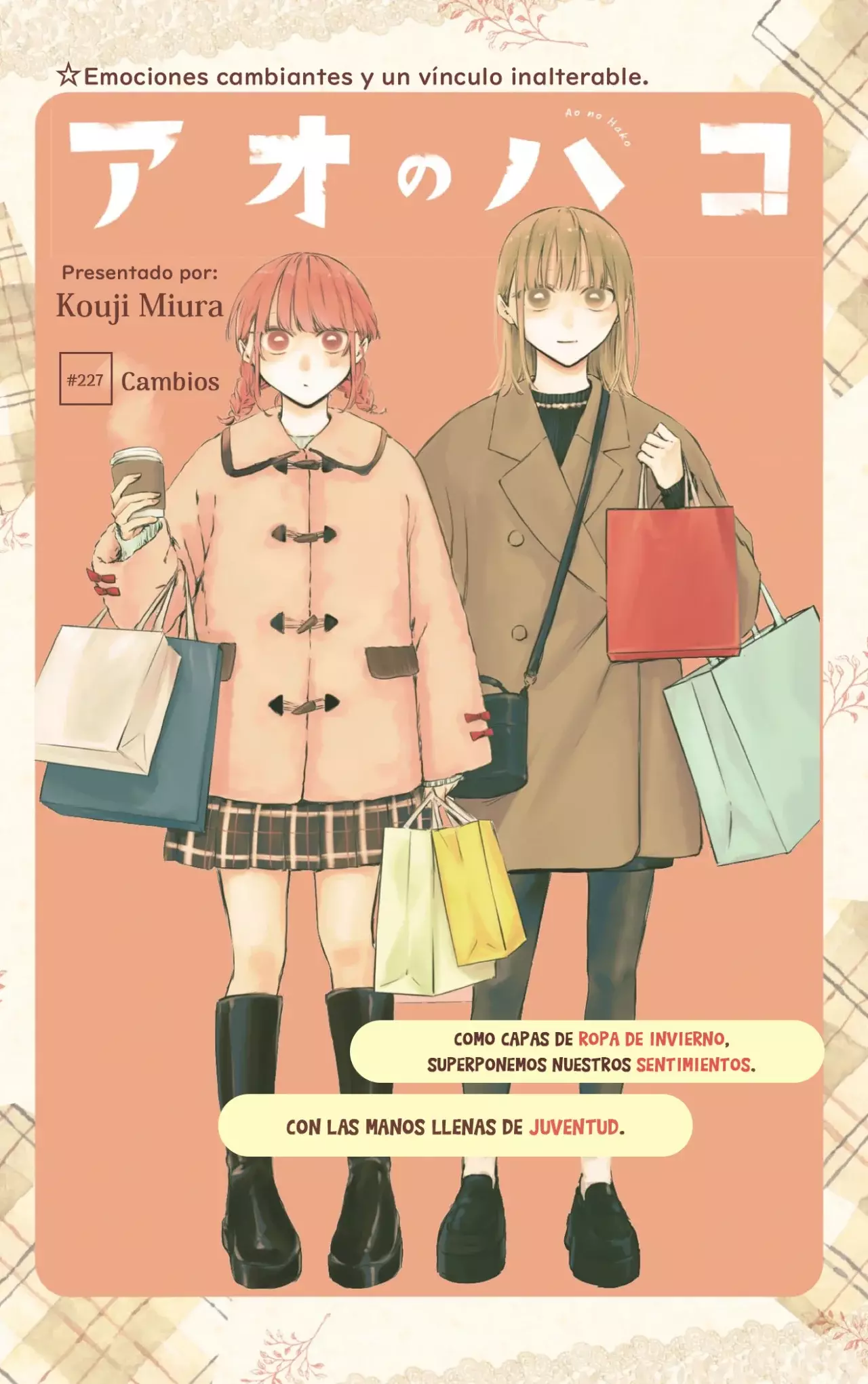 Ao no Hako Capitulo 227: Cambios página 2