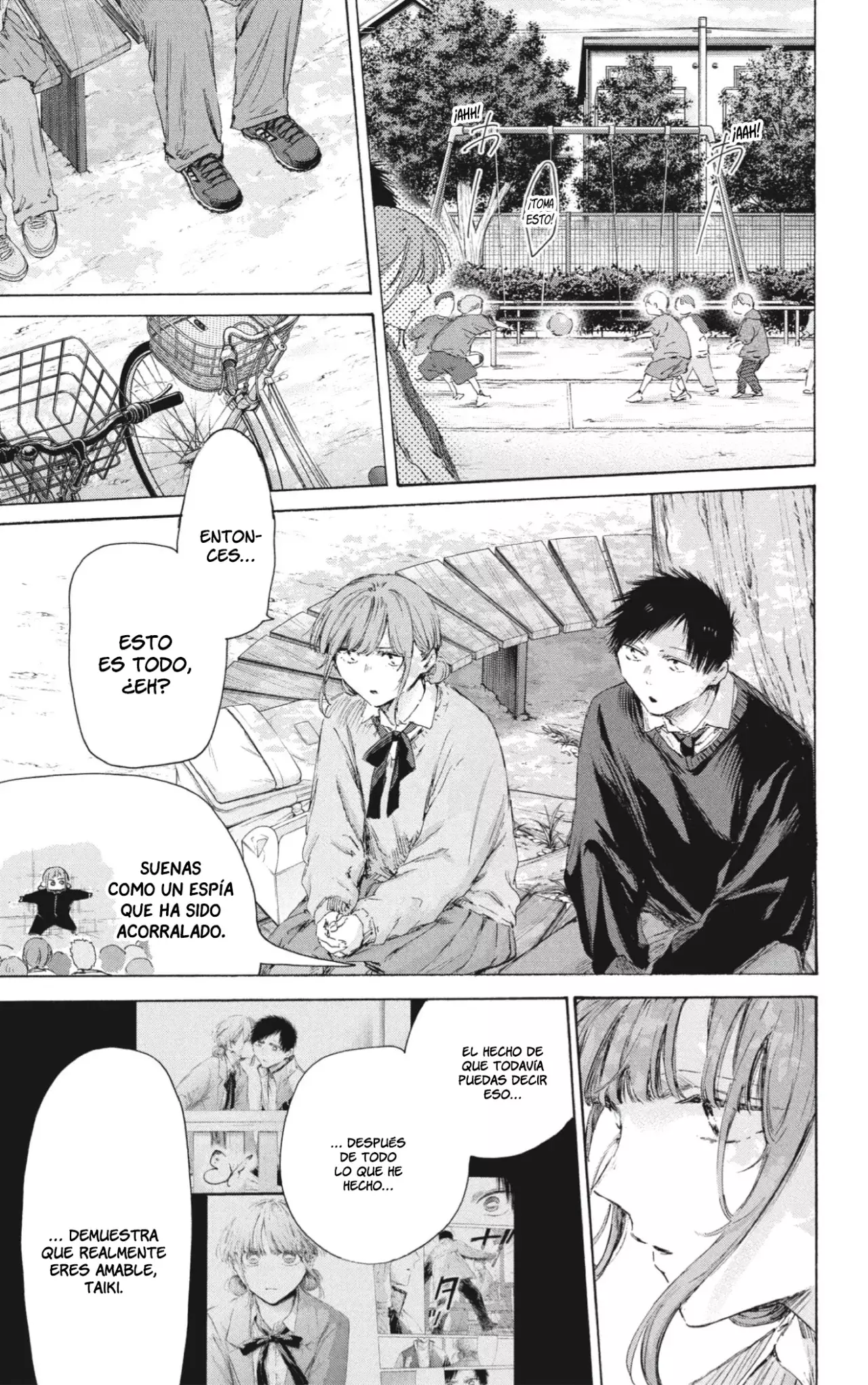 Ao no Hako Capitulo 228: De ahora en adelante página 4